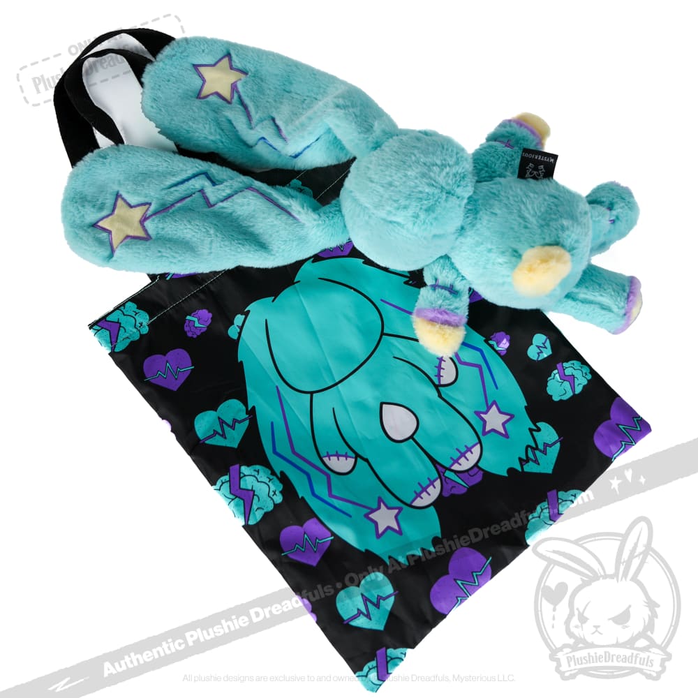 Plushie Dreadfuls Epilepsy Awareness Rabbit - Soft Stuffed Animal Toy for Support & Comfort | Cute Plush Bunny Gift for Medical Conditions, Therapy & Home Decor