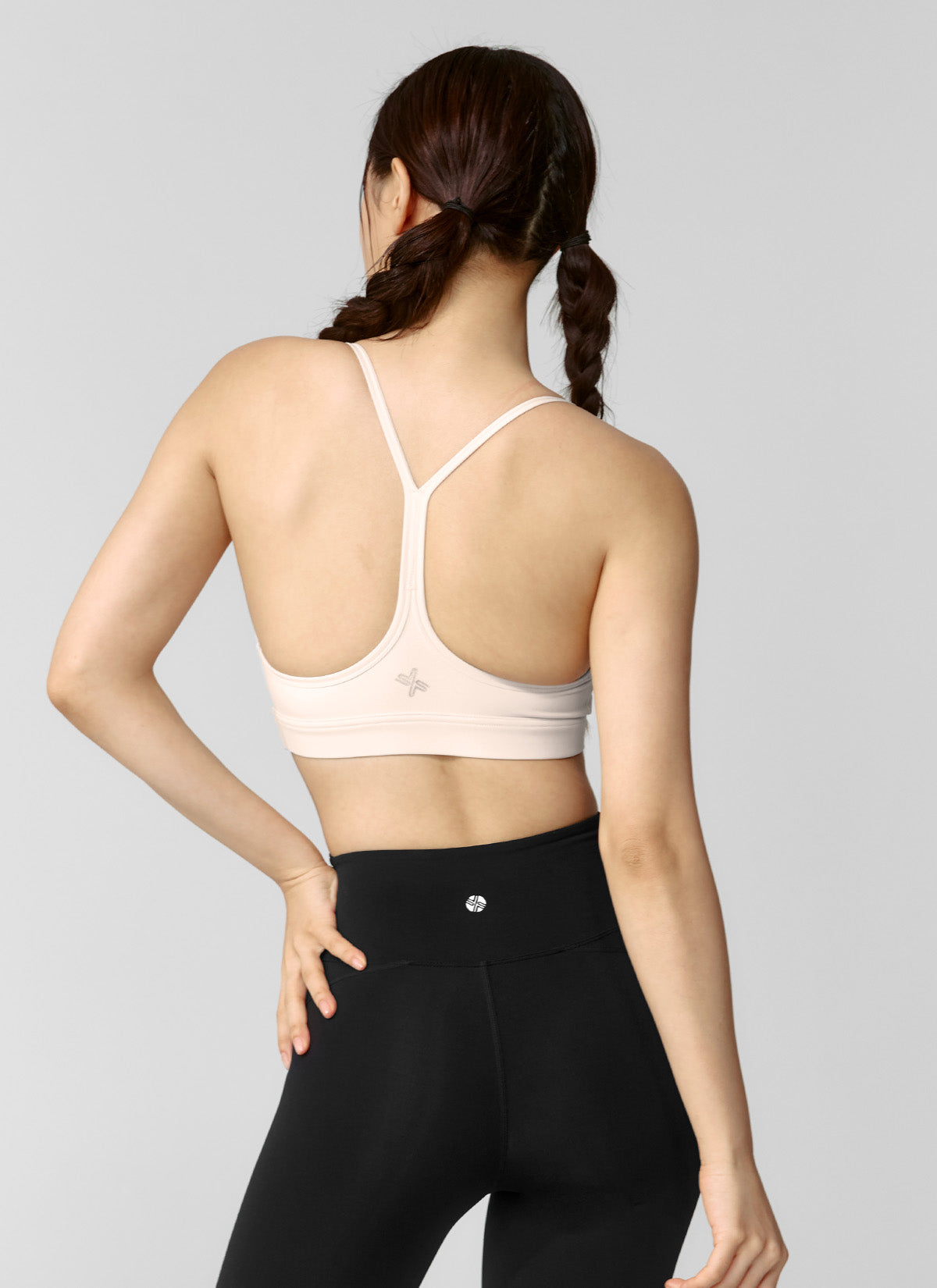 Black Label Signature Breathe Racerback Sports Bra Top - High Support Workout & Yoga Activewear for Women