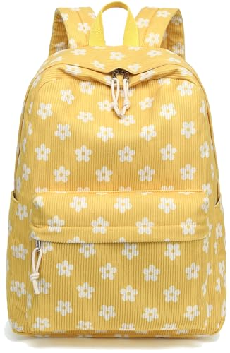 Beige Corduroy Floral Y