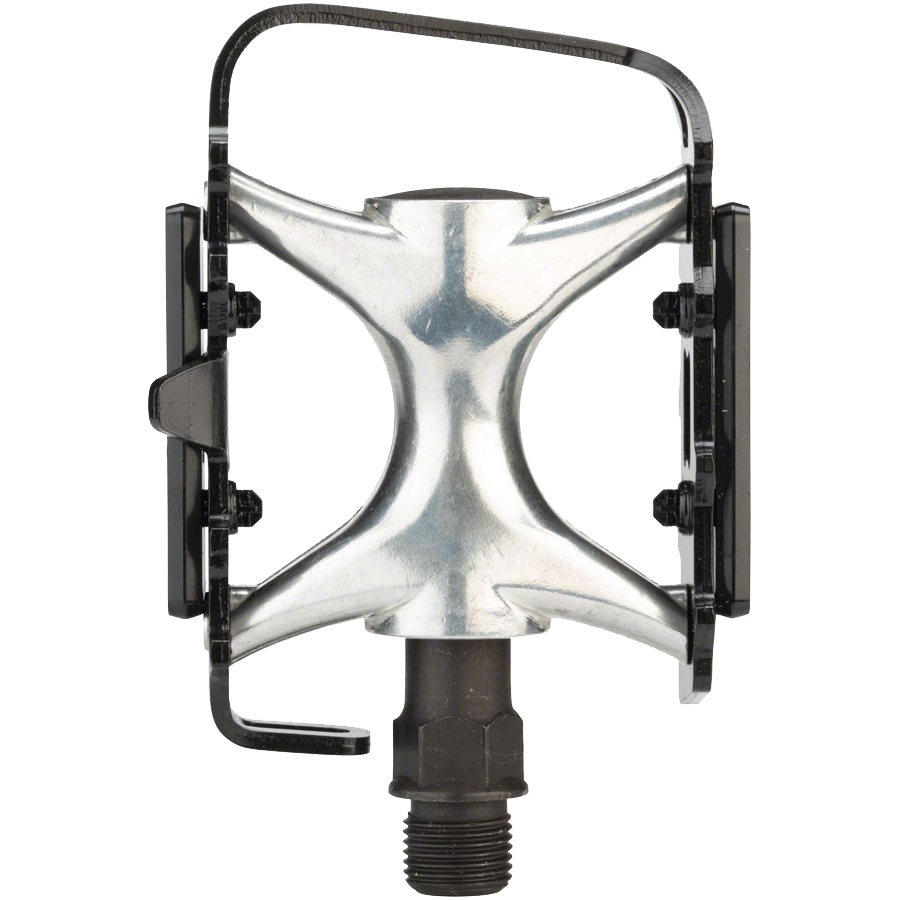 Dimension Mountain Bike Pedals - Black/Silver - High Performance MTB Pedals for Trail Riding & Cycling - Ideal for Mountain Biking, Commuting & Outdoor Adventures