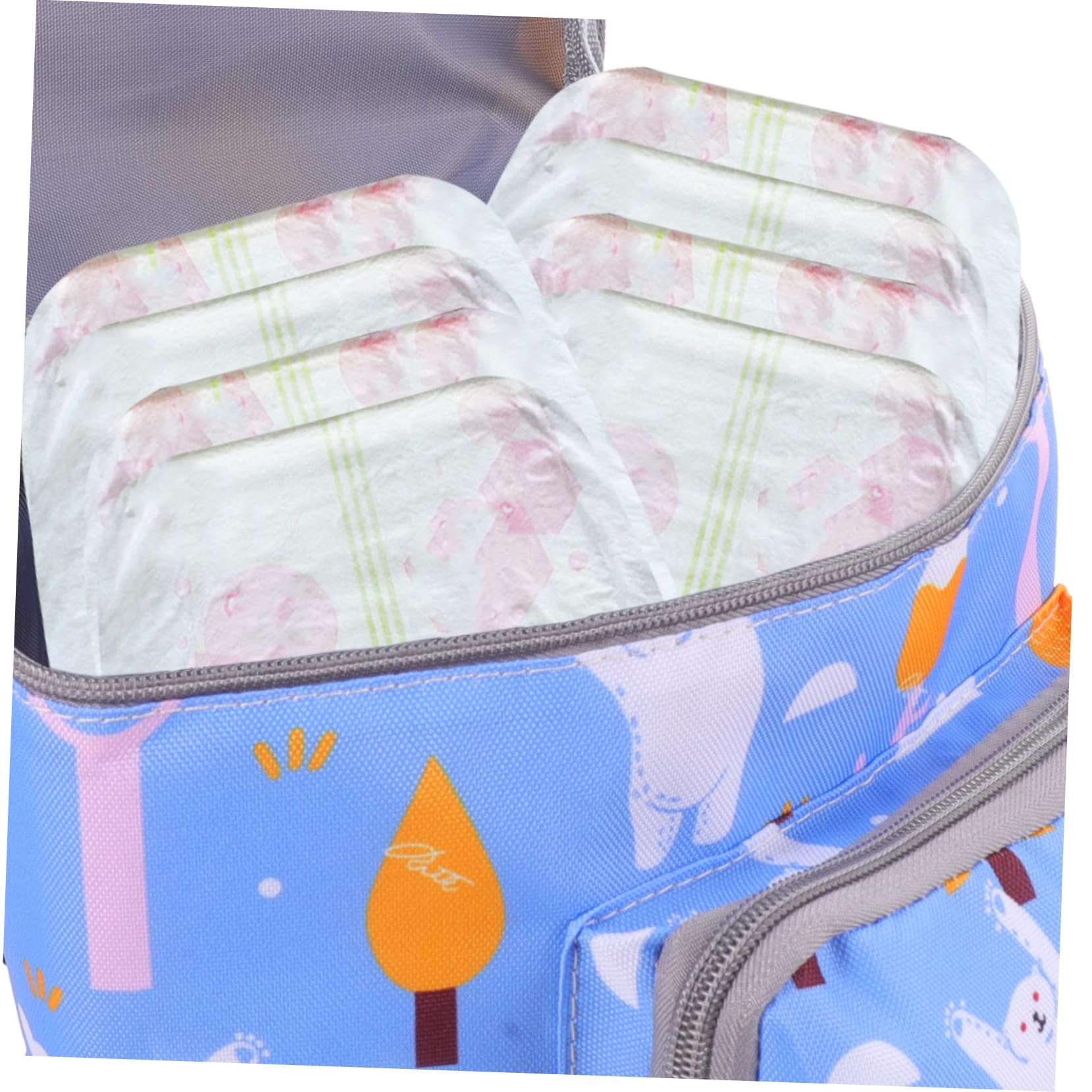 5-Piece Nursing Cooler Bag Set for Moms - Insulated Breastfeeding & Baby Bottle Storage - Durable Oxford Cloth Diaper Bag - Perfect for Hospital, Travel & Daycare Use