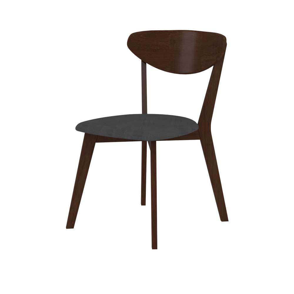 Fidda Solid Wood Dining Chair - Sturdy & Comfortable Wooden Chair for Kitchen, Dining Room, and Home Decor