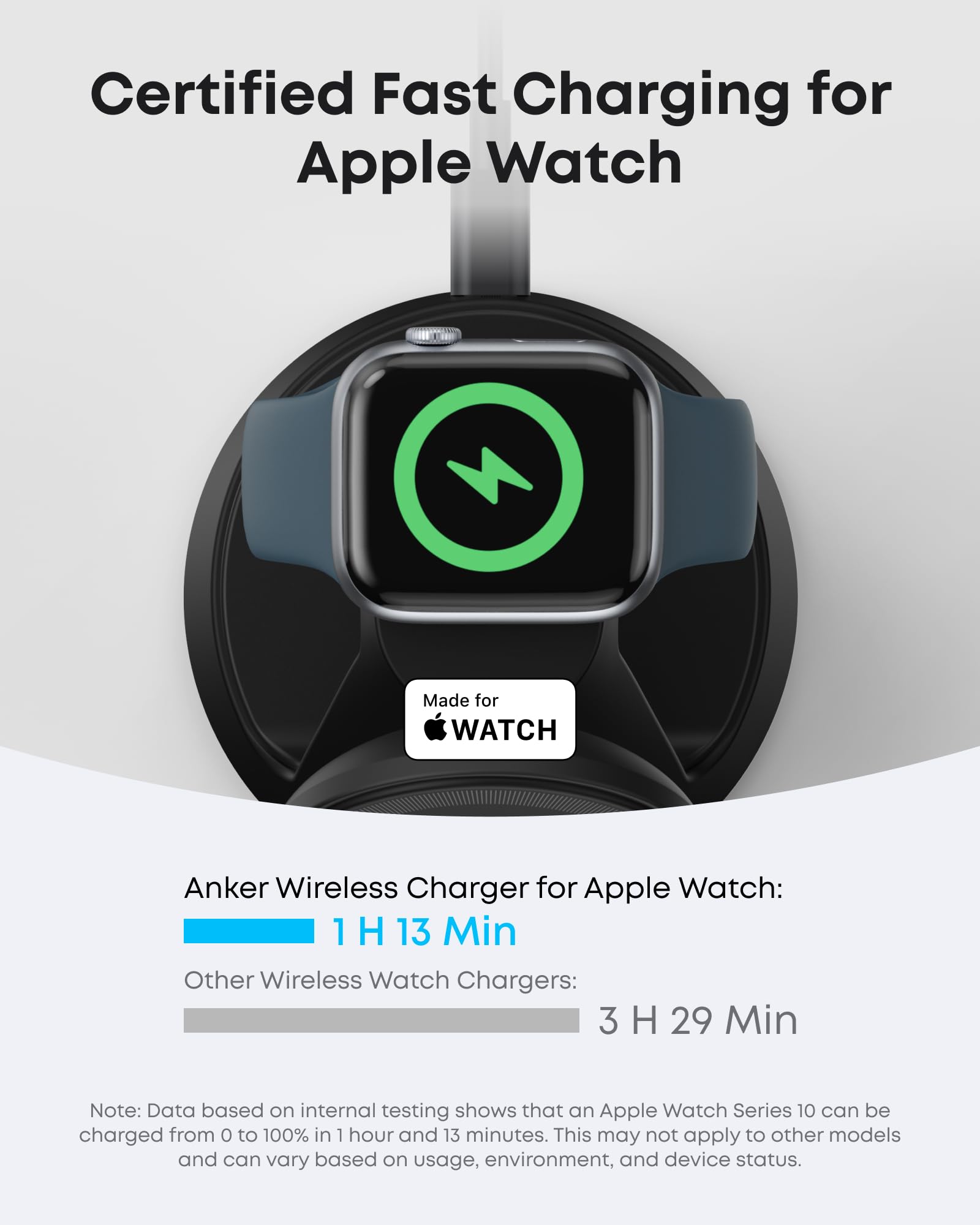 Anker MagGo 3-in-1 Magnetic Wireless Charging Station - Qi2 Certified 15W Fast Charger for iPhone 16/15/14/13/12 Series, Apple Watch & AirPods - Includes Power Adapter | Perfect for Home, Office & Travel Use