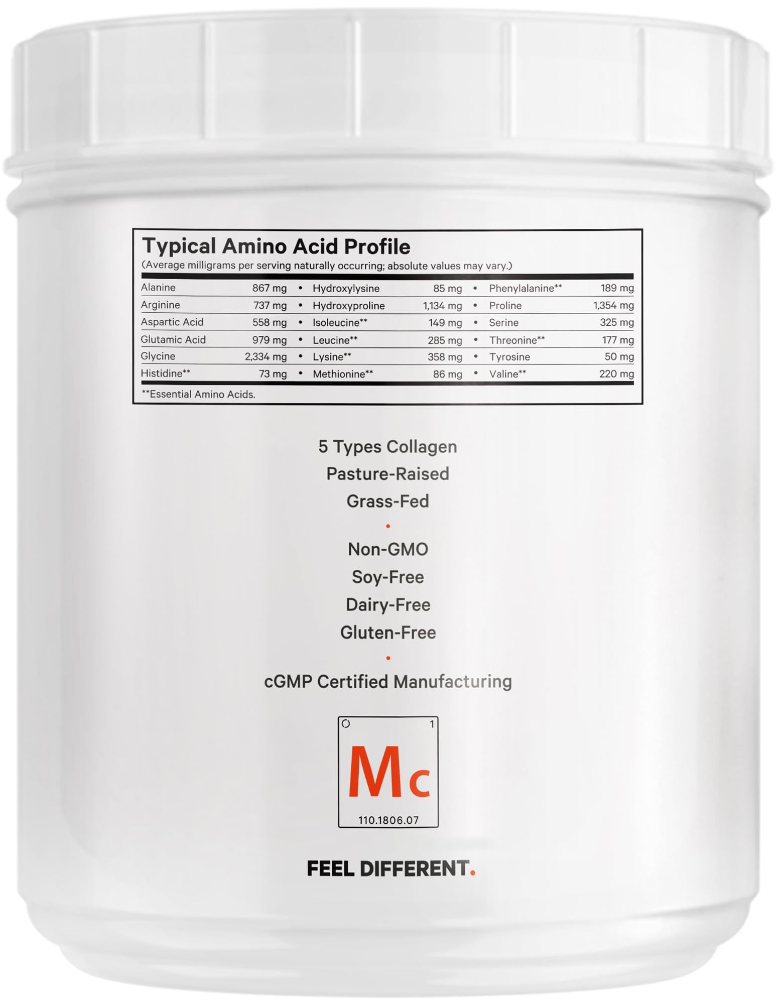 Codeage Multi Collagen Chocolate Protein Powder with Hydrolyzed Bovine Collagen Peptides - 5 Collagen Types & MCT Oil - Keto & Paleo Friendly Protein Shake Mix - Non-GMO, Gluten Free Collagen Creamer for Coffee, Smoothies & Baking - 18.17 oz