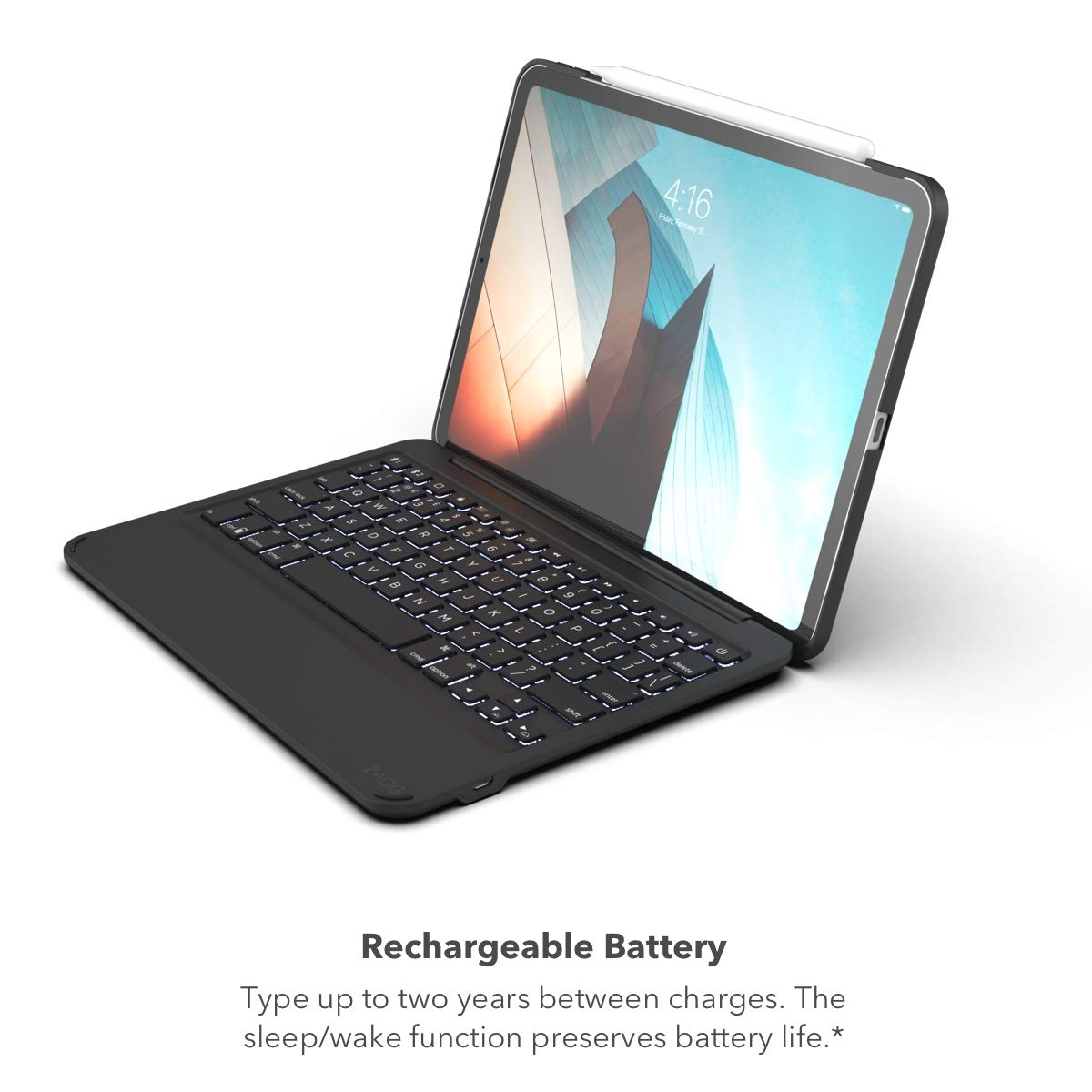 ZAGG Folio Backlit Keyboard Case for iPad Pro 11