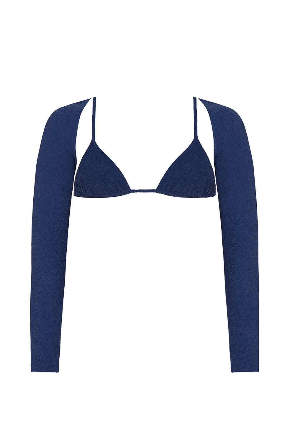 Indigo Eco Terry Swim Shrug - Lightweight Cover-Up for Beach, Pool & Summer Outings