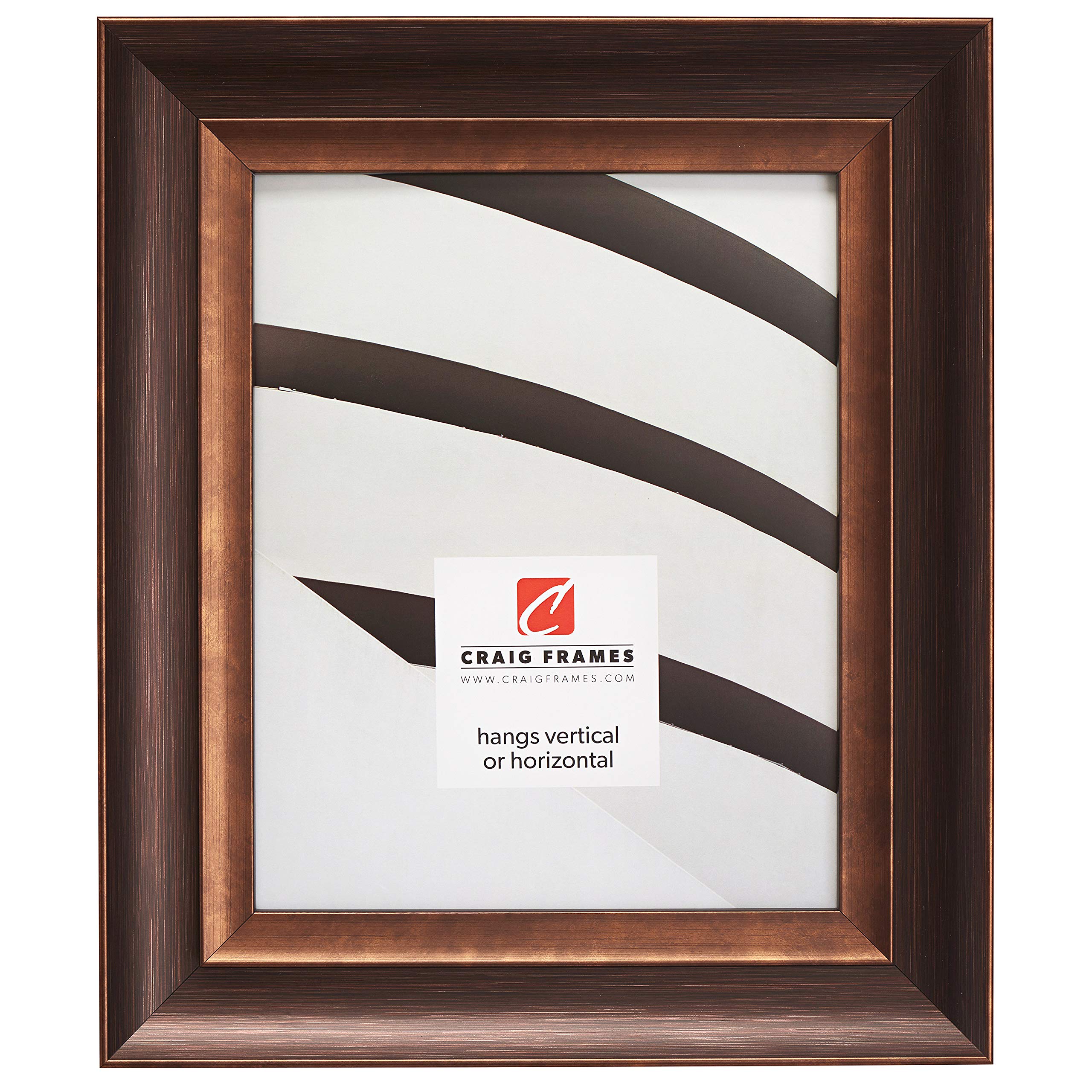 Craig Frames Ventura 14x22 Inch Bronze Picture Frame - Perfect for Wall Art, Family Photos & Home Decor