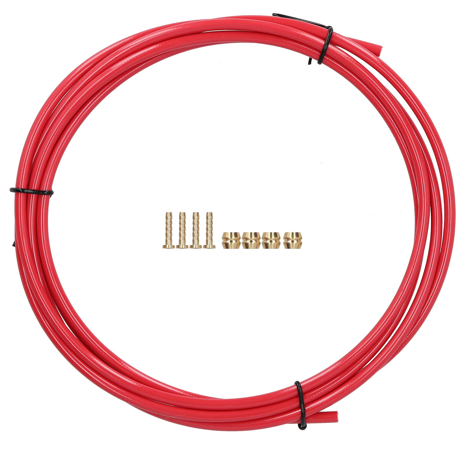 Alomejor Bike Hydraulic Disc Brake Hose Kit - High Pressure Brake Line with Oil Needle Set for Mountain Bikes & Road Bikes - Perfect for Brake Maintenance and Upgrades