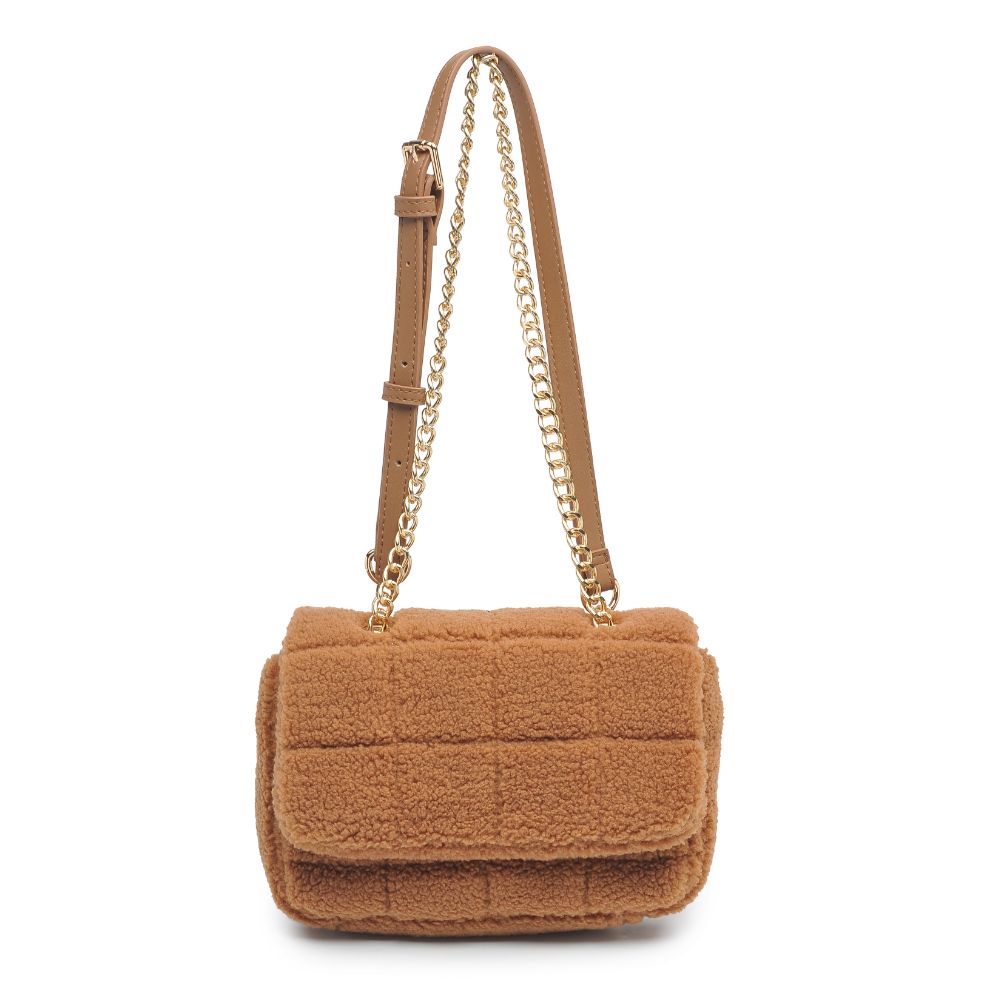 Ryeland Sherpa Crossbody Bag for Women - Soft Fleece Shoulder Purse with Adjustable Strap, Perfect for Travel, Shopping & Daily Use