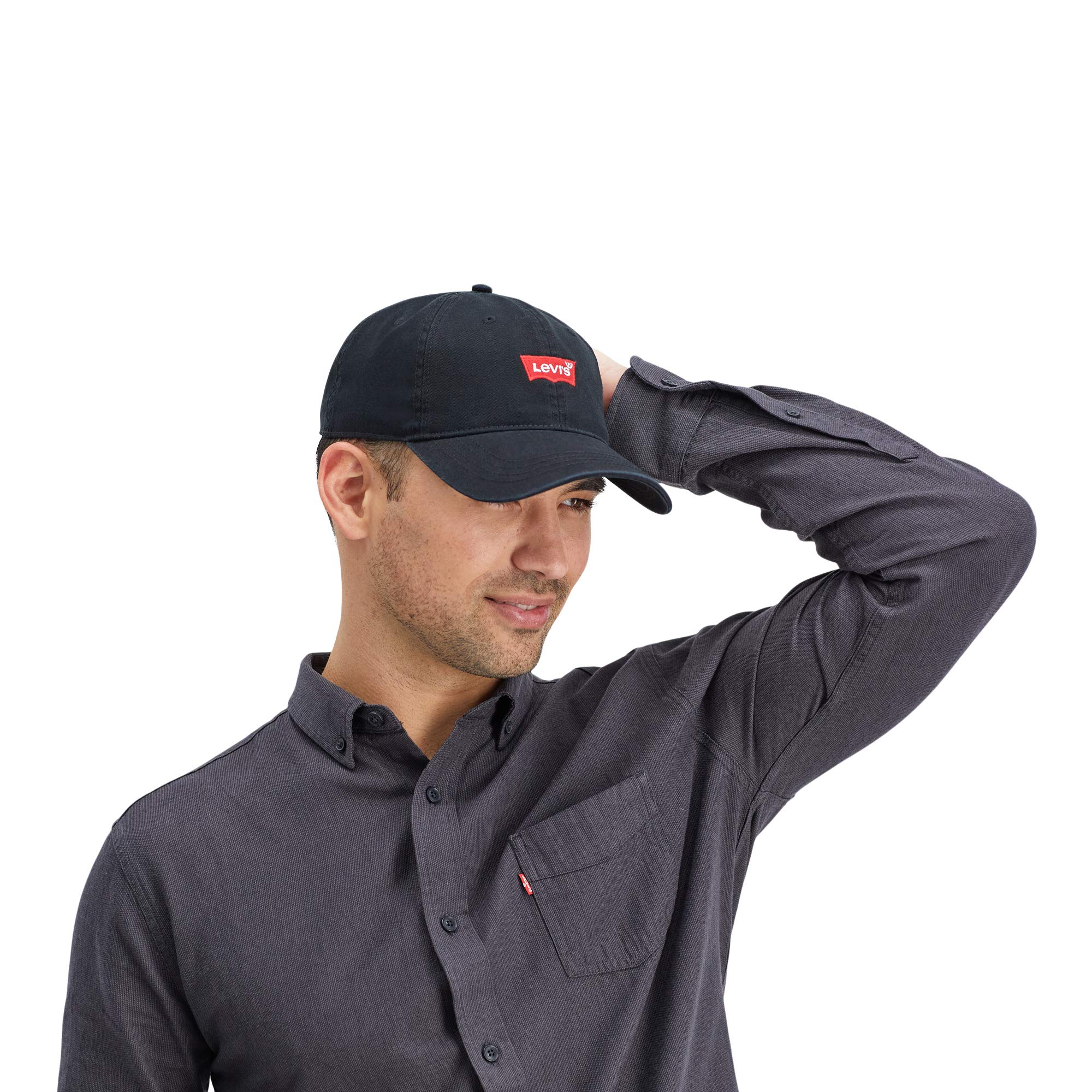 Levi's Men's Classic Baseball Cap with Logo - Stylish Adjustable Dad Hat for Casual Wear, Outdoor Sports & Street Fashion