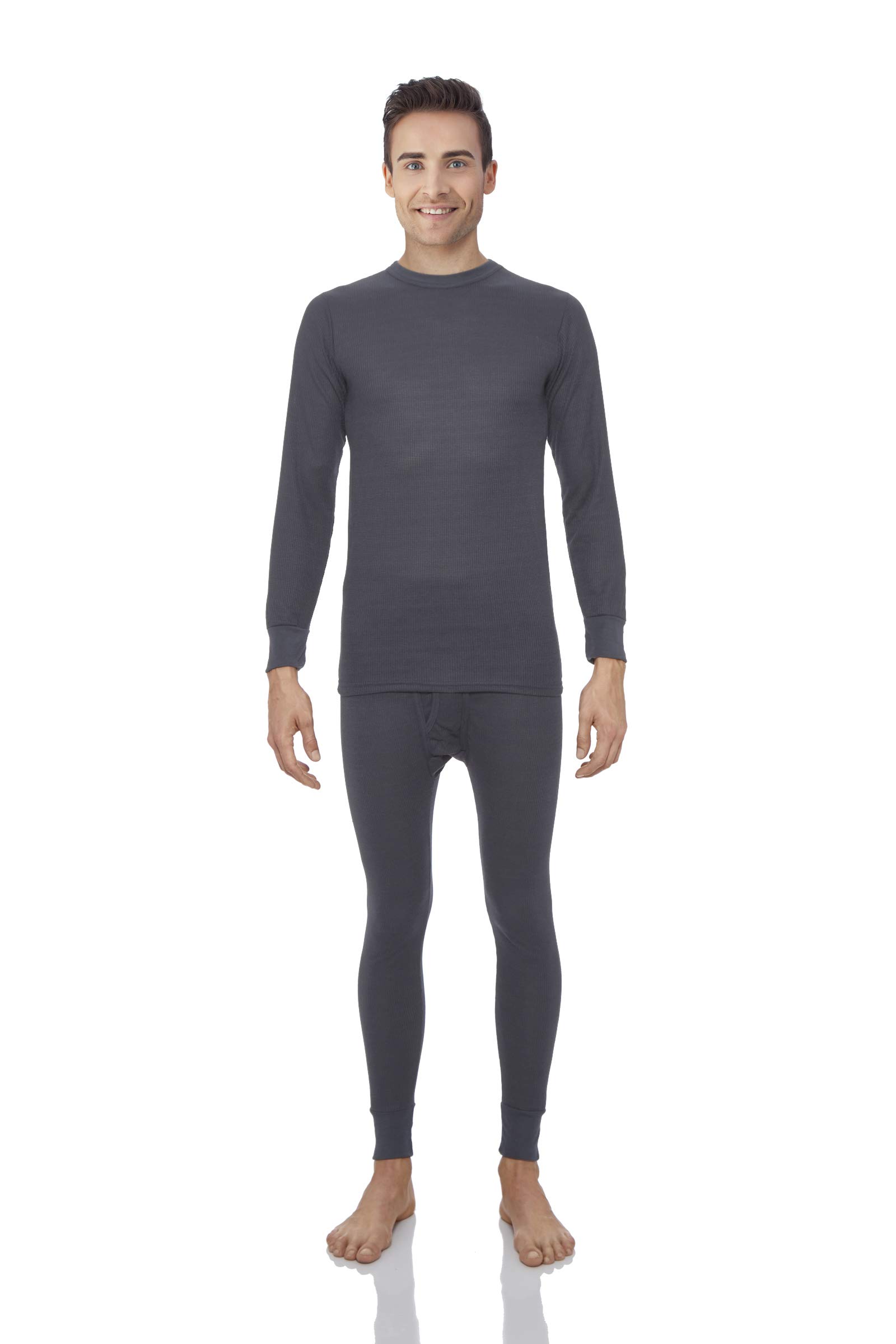 Rocky Men's Thermal Underwear Set - Waffle Knit Base Layer, Long Johns for Cold Weather - Perfect for Winter Sports, Hiking & Outdoor Activities