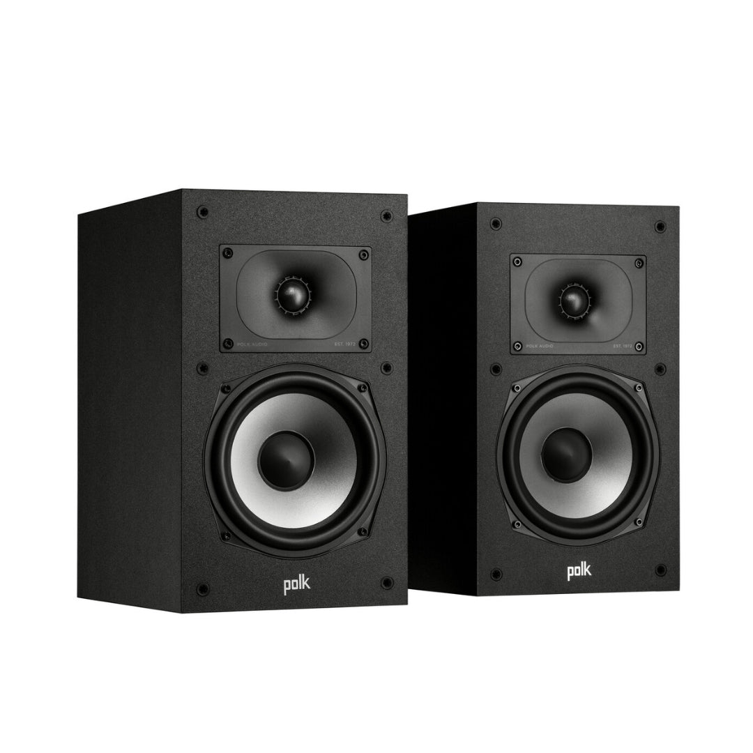Polk Audio Monitor XT20 Bookshelf Speakers (Pair) - High-Fidelity Sound for Home Theater, Music & Gaming