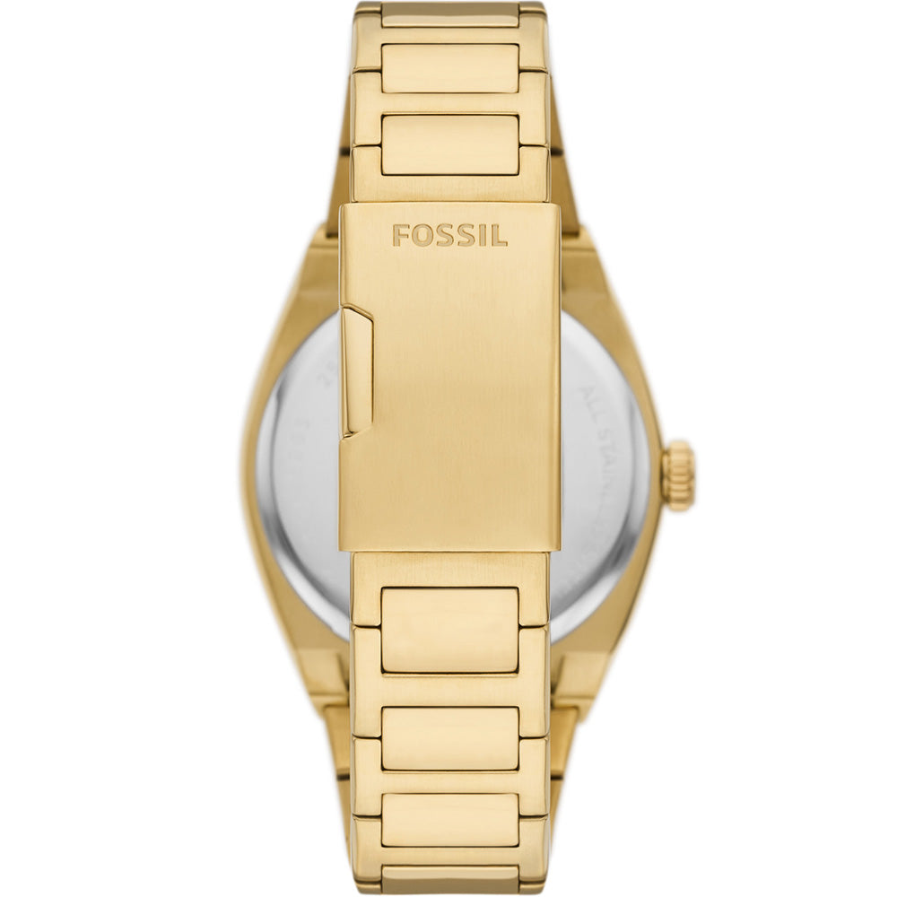 Fossil Everett FS5965 Men's Stainless Steel Chronograph Watch - Perfect for Business, Casual & Formal Occasions