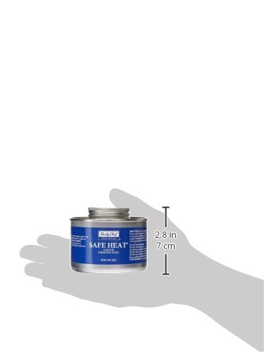 Premium Chafing Fuel for Catering & Buffets - 12 Pack of Safe, Odorless Heat Cans for Food Warmers, Fondue & Chafing Dishes - Ideal for Weddings, Parties & Professional Catering Services