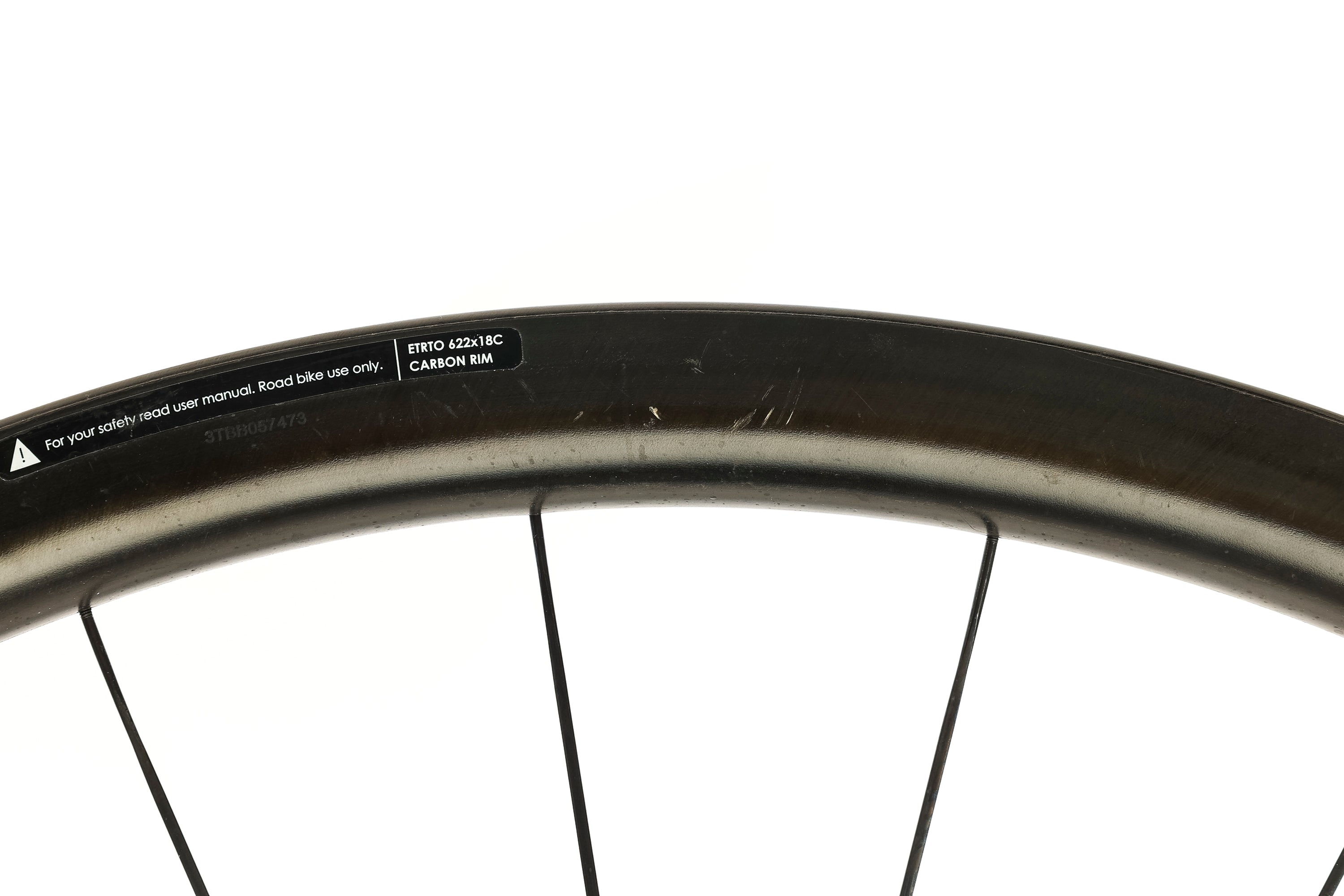 3T Discus C35 Team Carbon Clincher 700c Wheelset - Lightweight Carbon Road Bike Wheels for Racing & Performance Cycling | Perfect for Road Bikes, Triathlons & Competitive Training