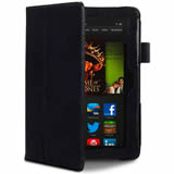 Amazon Kindle Fire HDX Folio Case - Premium Protective Cover for Kindle Fire HDX Tablet (Black) | Slim Fit, Auto Wake/Sleep, Perfect for Reading, Travel & Work