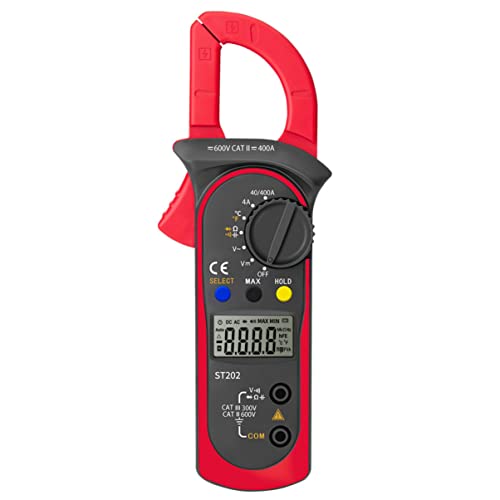 VILLCASE Digital Clamp Multimeter - Professional Portable Voltage Tester, Electrical Ammeter for Home & Industrial Use | E-Tool for Electricians, DIY & Electronics Repair