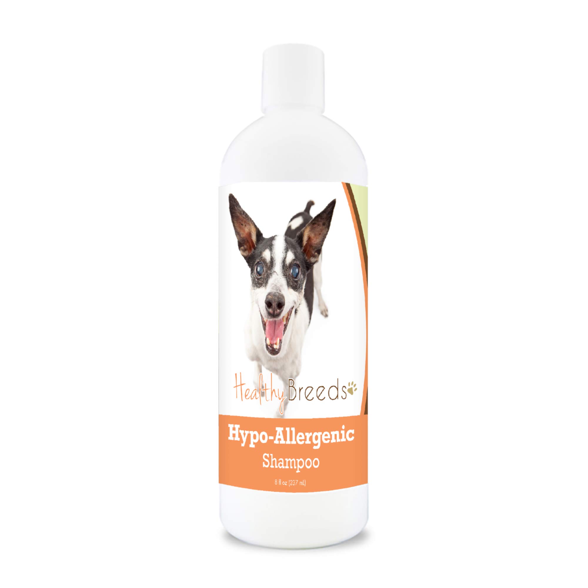 Healthy Breeds Hypo-Allergenic Dog Shampoo for Rat Terriers - 8 oz Gentle Formula for Sensitive Skin - Perfect for Bathing, Grooming & Allergy Relief
