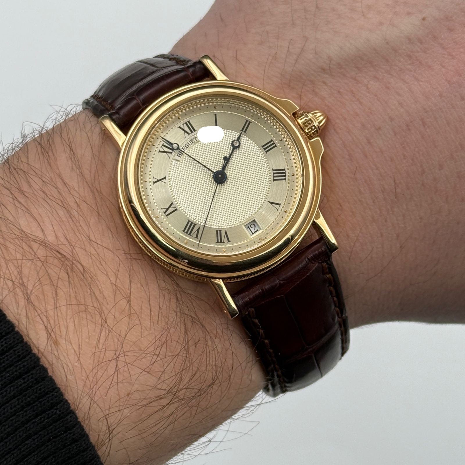 Breguet Marine 18K Yellow Gold Men's Luxury Watch - Perfect for Business, Formal Events & Special Occasions