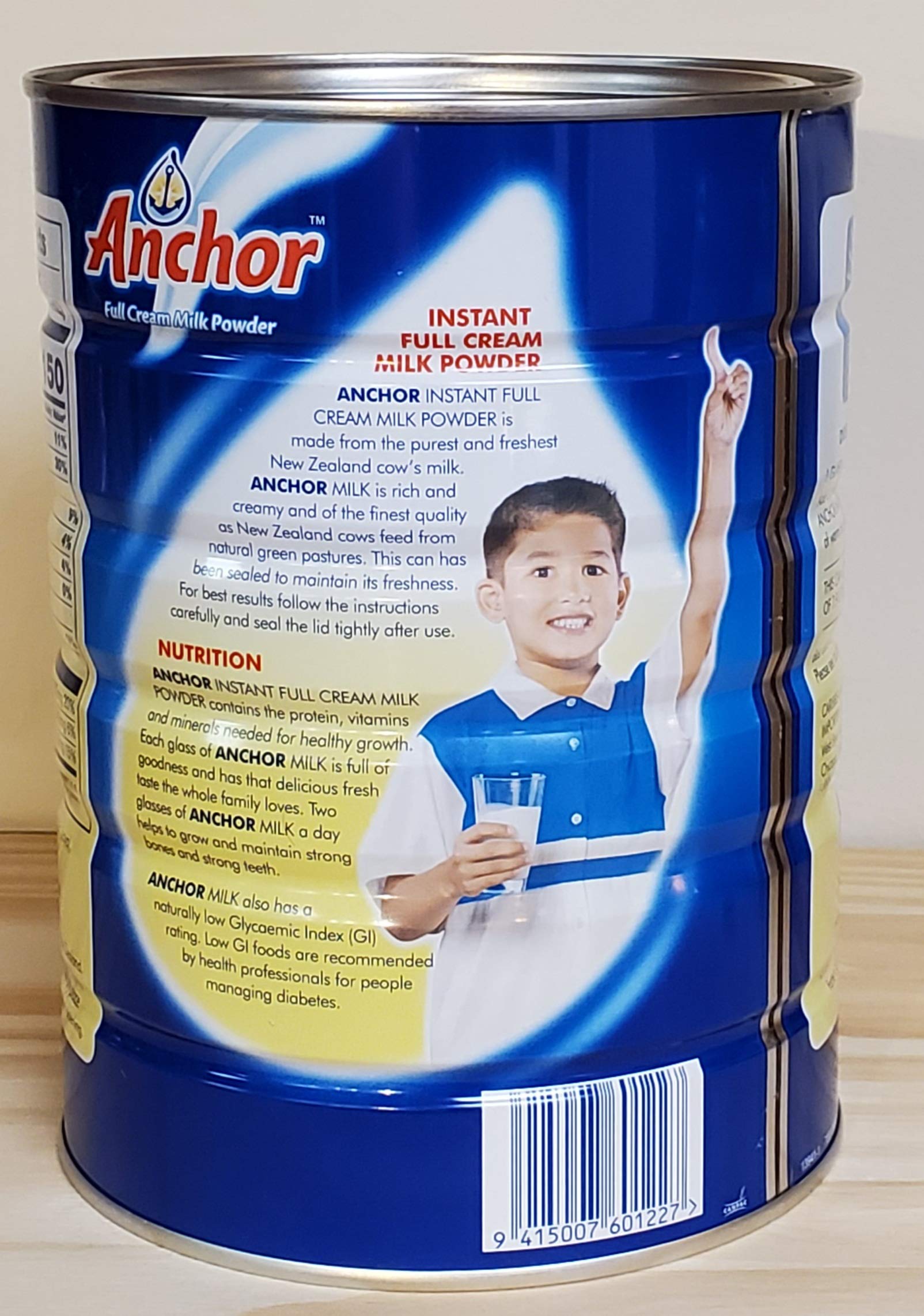 Anchor Full Cream Milk Powder - 900g (2lb) | Rich & Creamy for Baking, Coffee, Tea & Smoothies | Premium Dairy Powder for Home & Professional Use