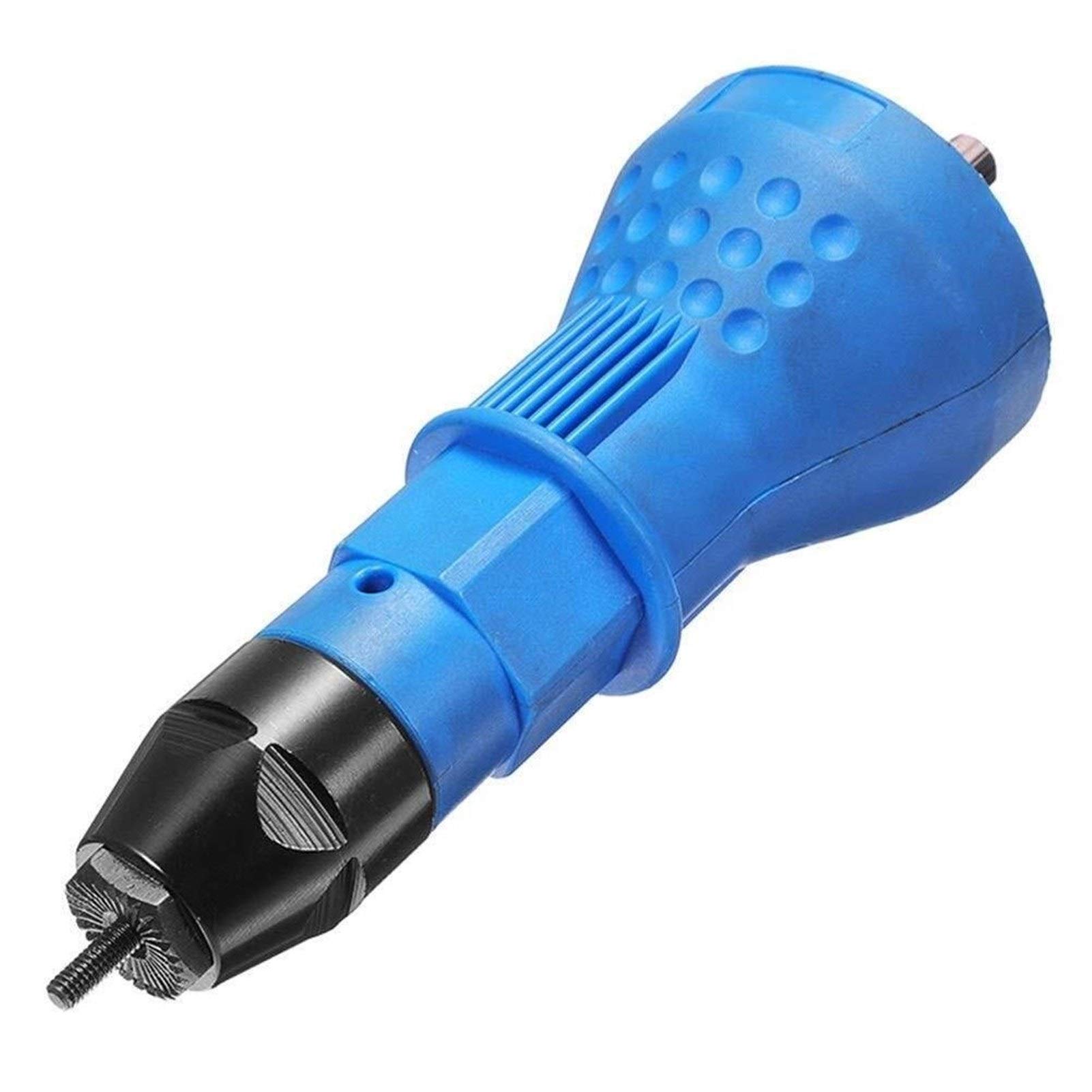 Premium Cordless Drill Rivet Tool Kit - Electric Rivet Gun Attachment, Nut Setter & Drill Bit Adapter for Rotary Tools | Perfect for DIY, Metalworking & Home Repairs