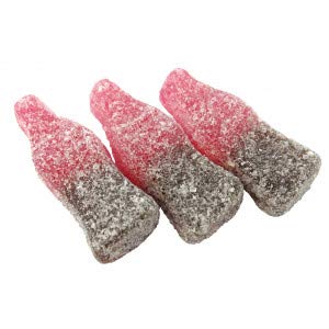 Kingsway Fizzy Cherry Cola Candy Bottles - 250g Bulk Sour Gummy Sweets - Perfect for Parties, Movie Nights & Gift Baskets
