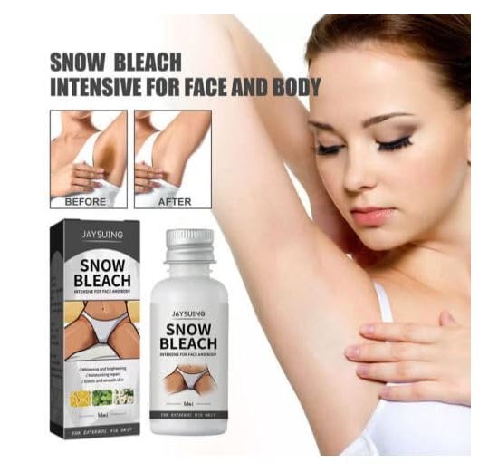 67 Stores Snow Bleach Cream - Skin Lightening & Whitening Cream for Face, Body & Sensitive Areas (30ml, Pack of 2) - Brighten Dark Spots & Even Skin Tone for Daily Skincare Routine