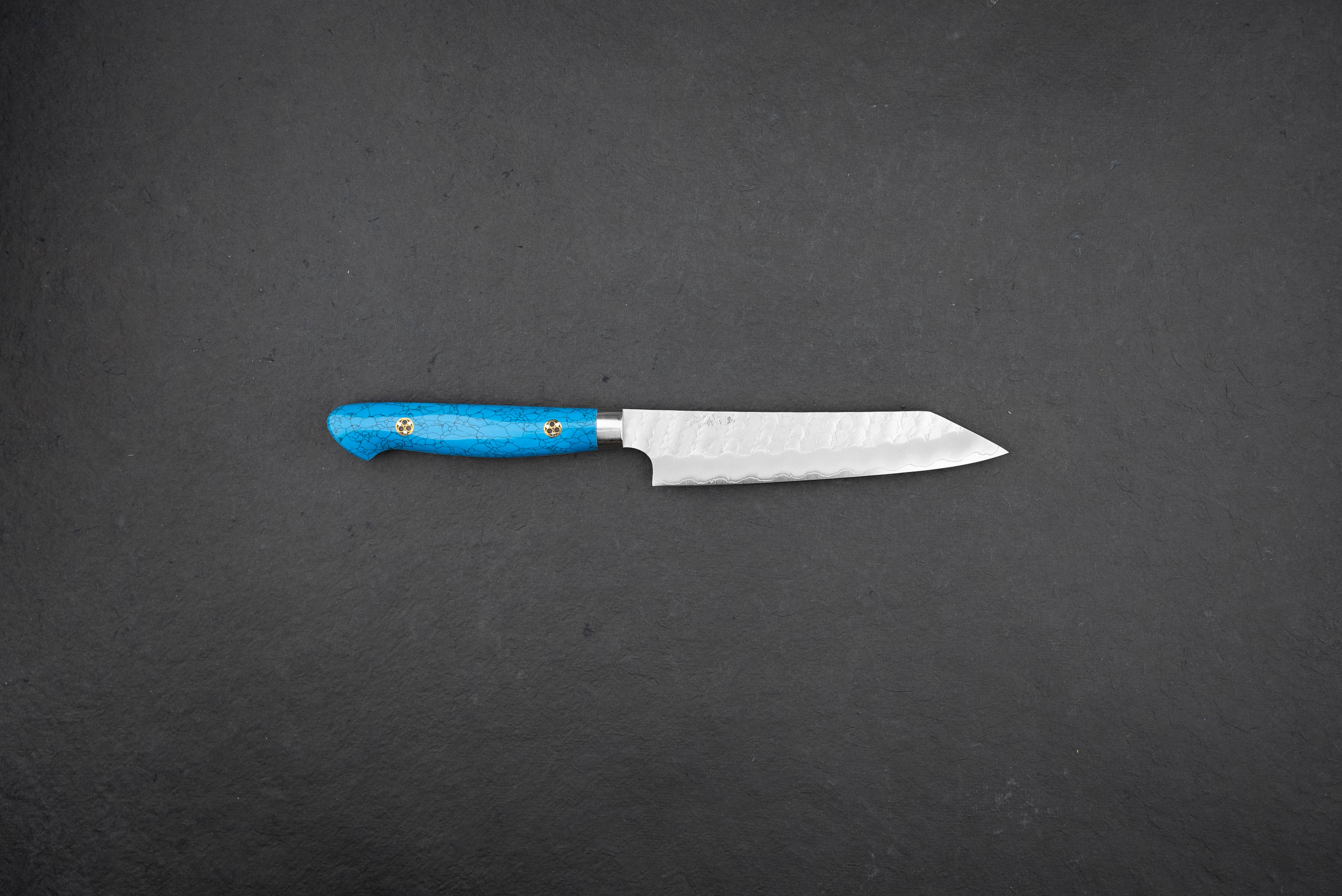 Nigara SG2 Migaki Tsuchime Western Kiritsuke Petty Knife 150mm - Premium Japanese Kitchen Knife for Slicing, Peeling & Precision Tasks - Perfect for Chefs & Home Cooking