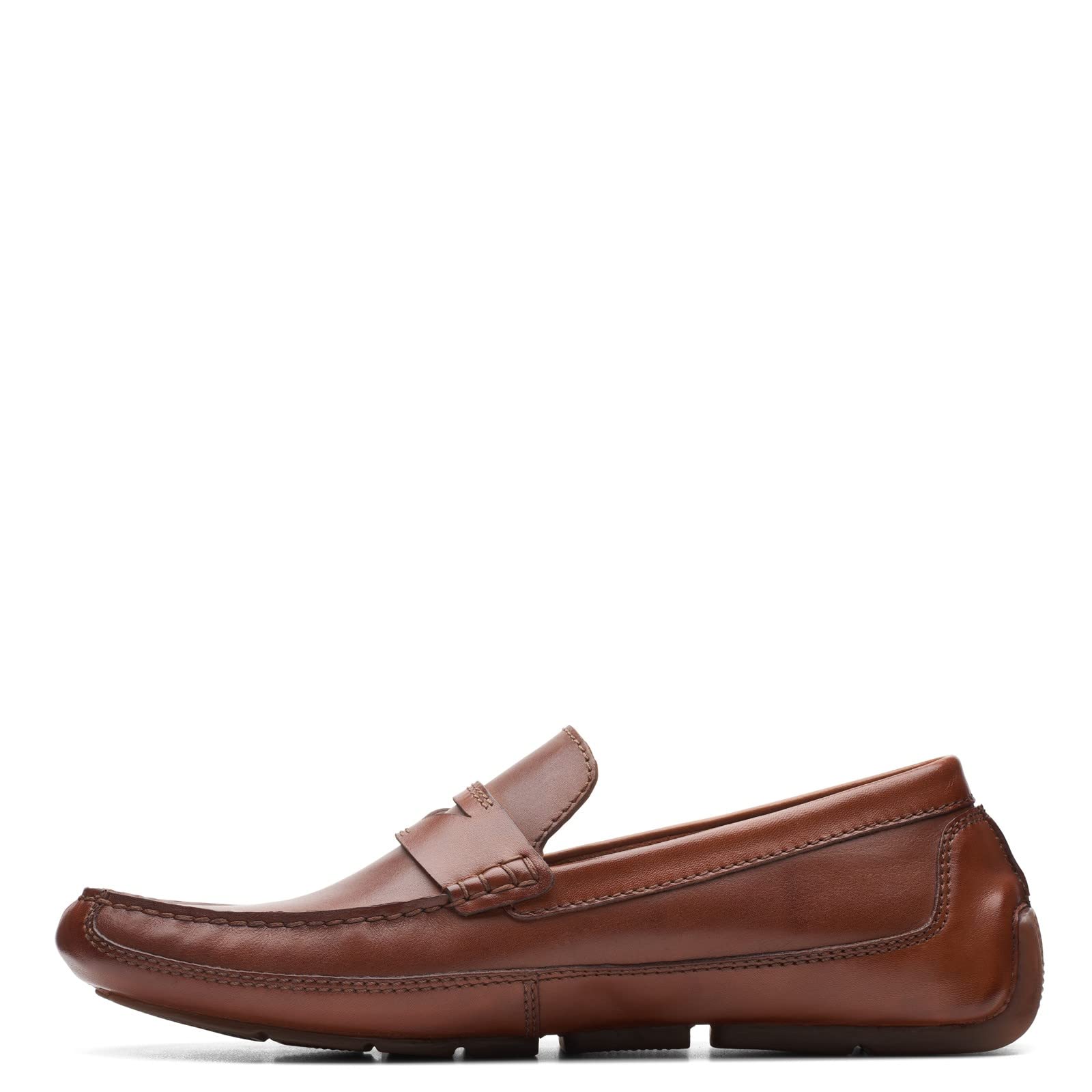 Clarks Men's Markman Way Loafer - Comfortable Leather Slip-On Shoes for Business Casual & Office Wear