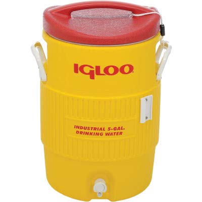 Igloo 451 5-Gallon Insulated Beverage Cooler - Portable Drink Dispenser for Outdoor Parties, Camping & Tailgating