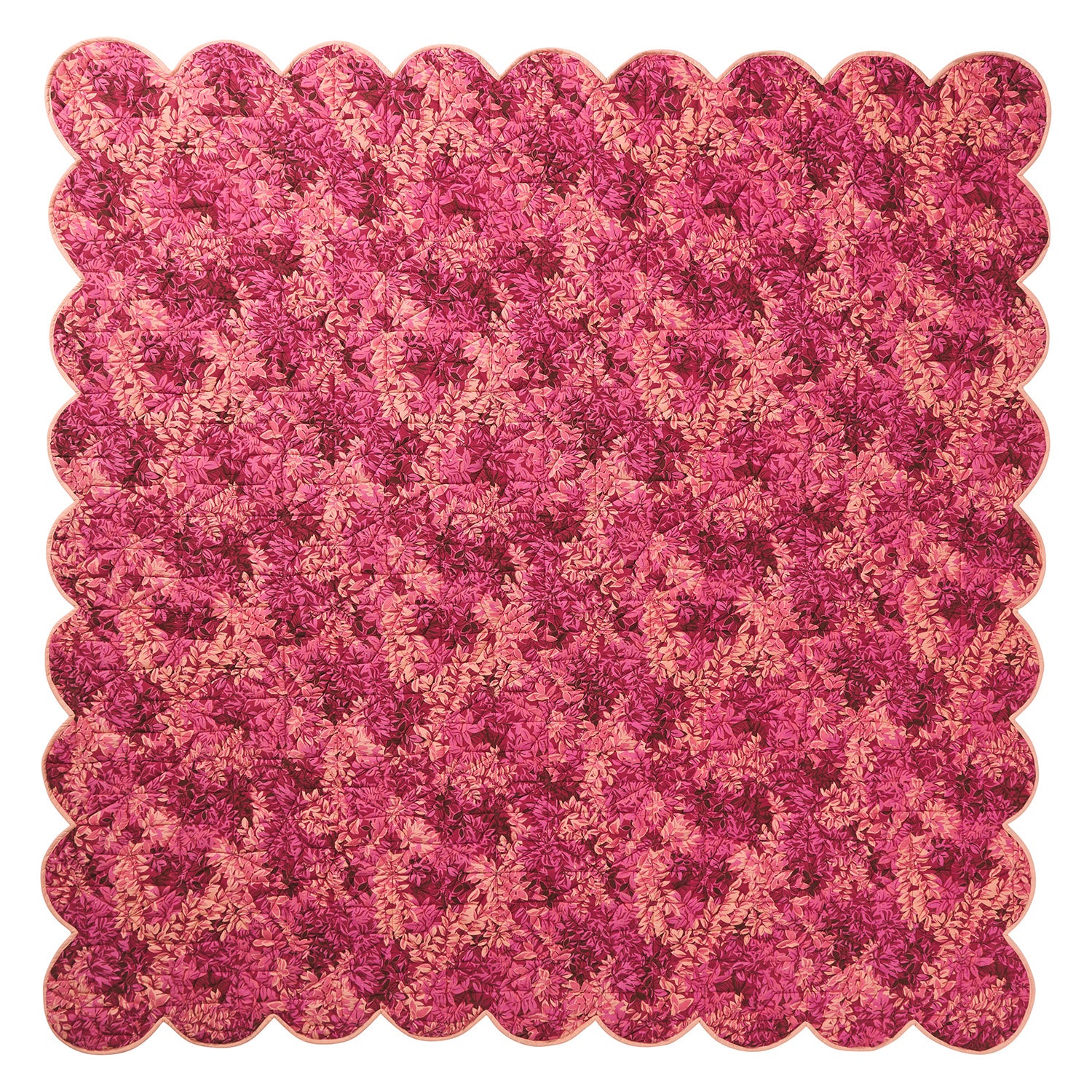 Alka Scalloped Coverlet - Luxurious Bedspread for Queen & King Size Beds - Perfect for Master Bedrooms, Guest Rooms & Hotel Decor