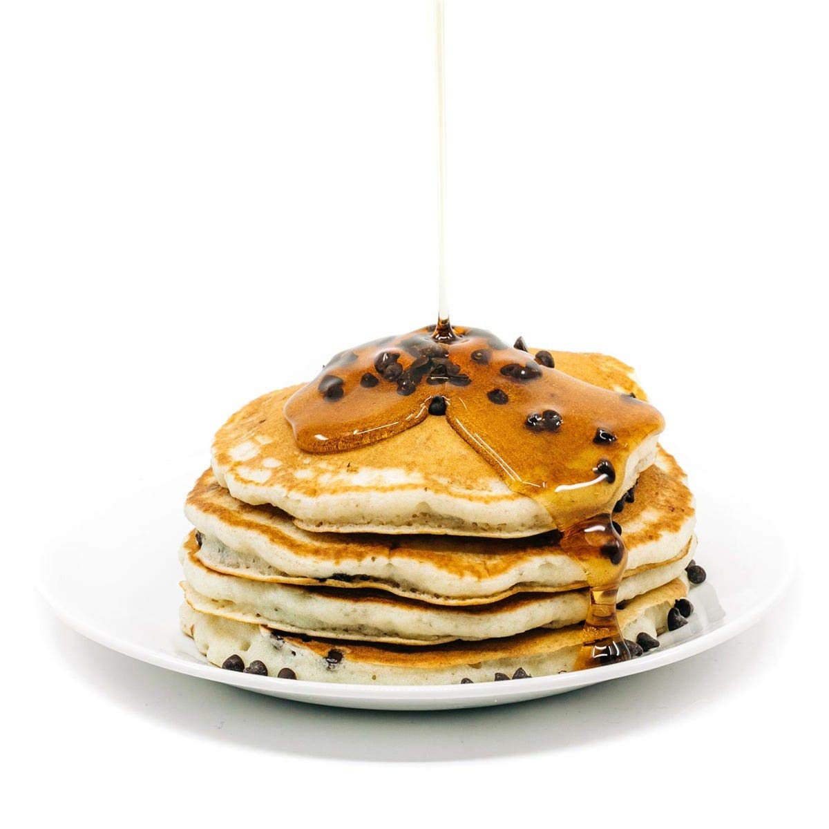 Wonderslim Protein Pancake & Waffle Mix - Chocolate Chip Flavor, Low Sugar, Low Calorie, High Protein (7 Pack) - Perfect for Keto Diet, Weight Loss & Healthy Breakfast