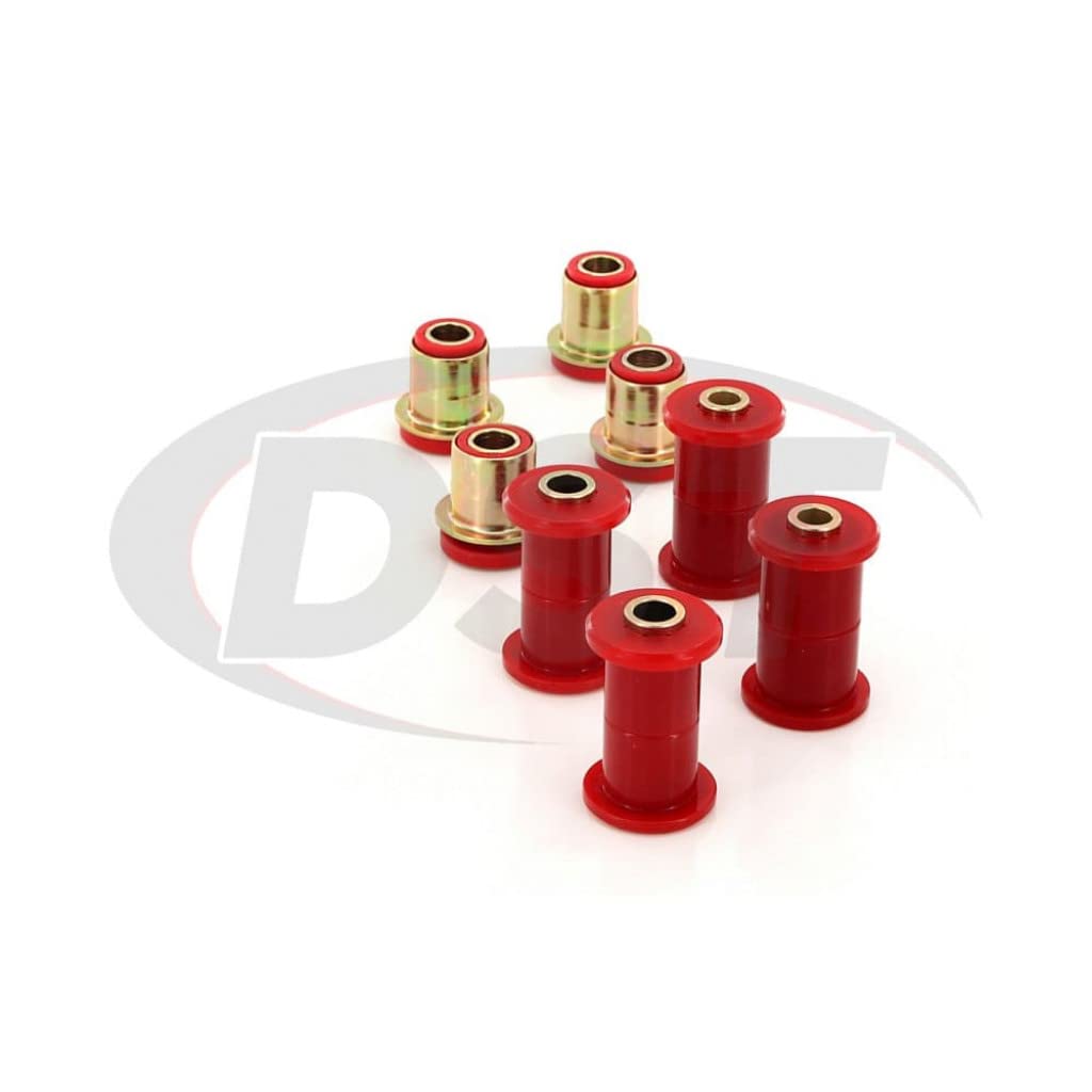 Energy Suspension 5.3139R Front Control Arm Bushing Kit - Red - Fits Dodge Durango 1998-2003 | Improve Ride Comfort & Handling for Off-Road & Daily Driving