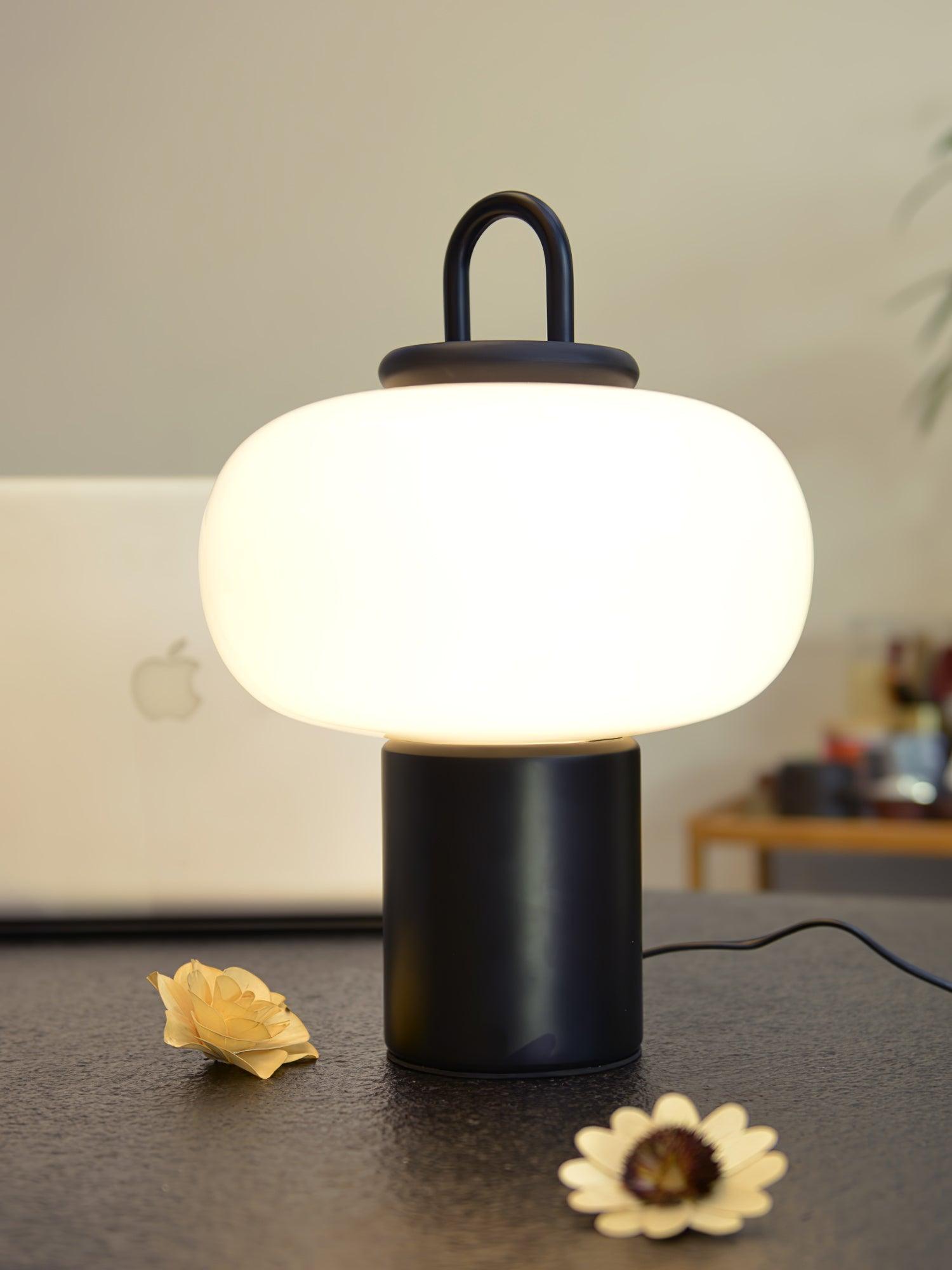 Modern Nox Table Lamp - Adjustable LED Desk Light with USB Charging Port, Warm White & Cool White Light Modes - Perfect for Bedroom, Office, and Study Room Reading