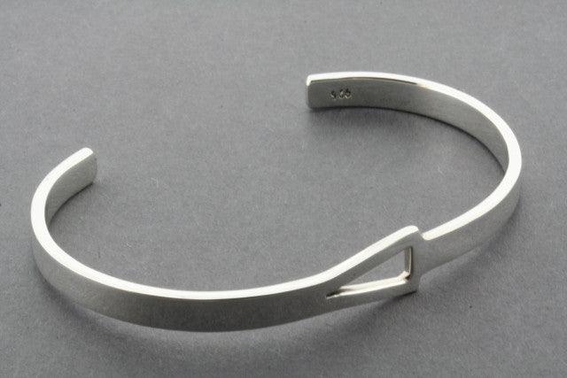 Sterling Silver Arrow Cuff Bracelet - Elegant Jewelry for Women, Perfect for Casual Wear, Parties & Gifts