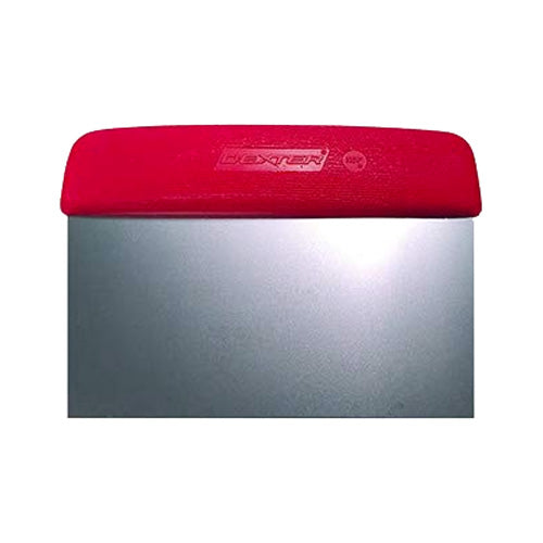Dexter 17303R Sani Safe Dough Cutter & Scraper - Red, 6 x 3 Inch - Ideal for Baking, Pizza Dough, Pastry & Kitchen Prep