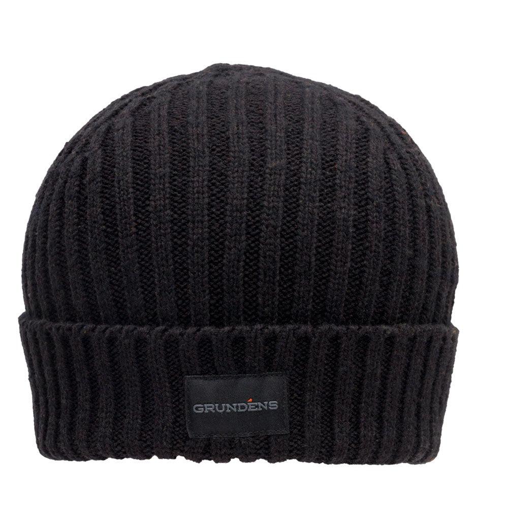 Grundens Merino Wool Beanie Hat for Men & Women - Warm Winter Knit Cap for Skiing, Hiking & Outdoor Activities