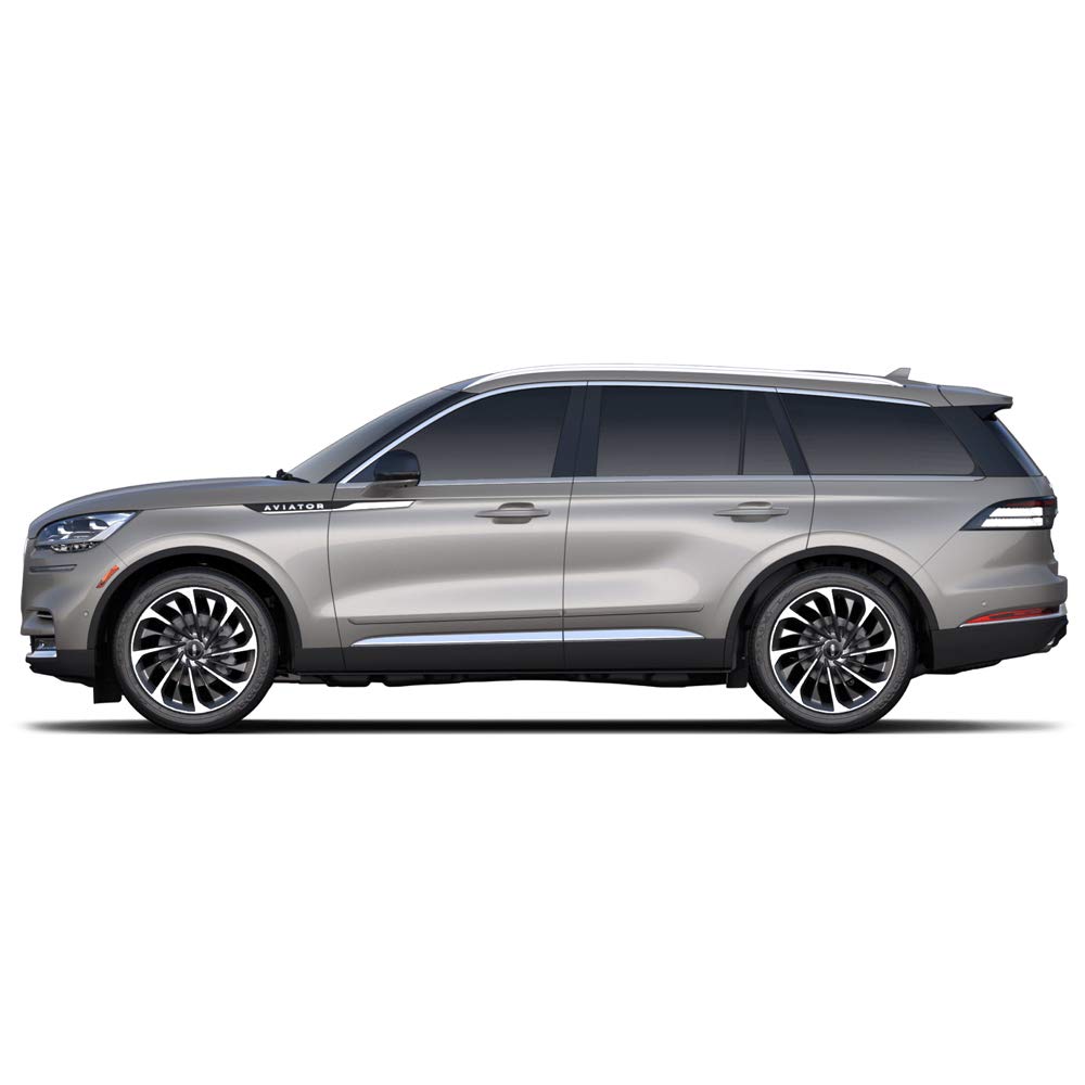 FE-AVIATOR20 Finished End Body Side Molding Compatible with 2020-2023 Lincoln Aviator - Crystal Copper (B6) | Exterior Car Trim Protection & Style Upgrade for SUV