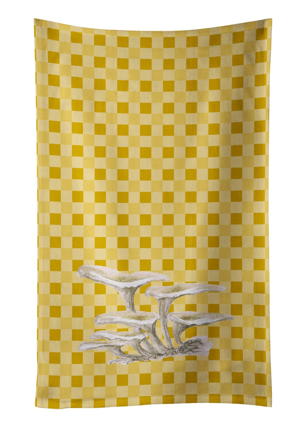 Caroline's Treasures BB7206KTWL Oyster Mushroom Kitchen Towel Set - Absorbent Cotton Dish Cloths, Hand Towels for Kitchen & Bathroom Decor, Perfect for Cooking, Cleaning & Home Decor
