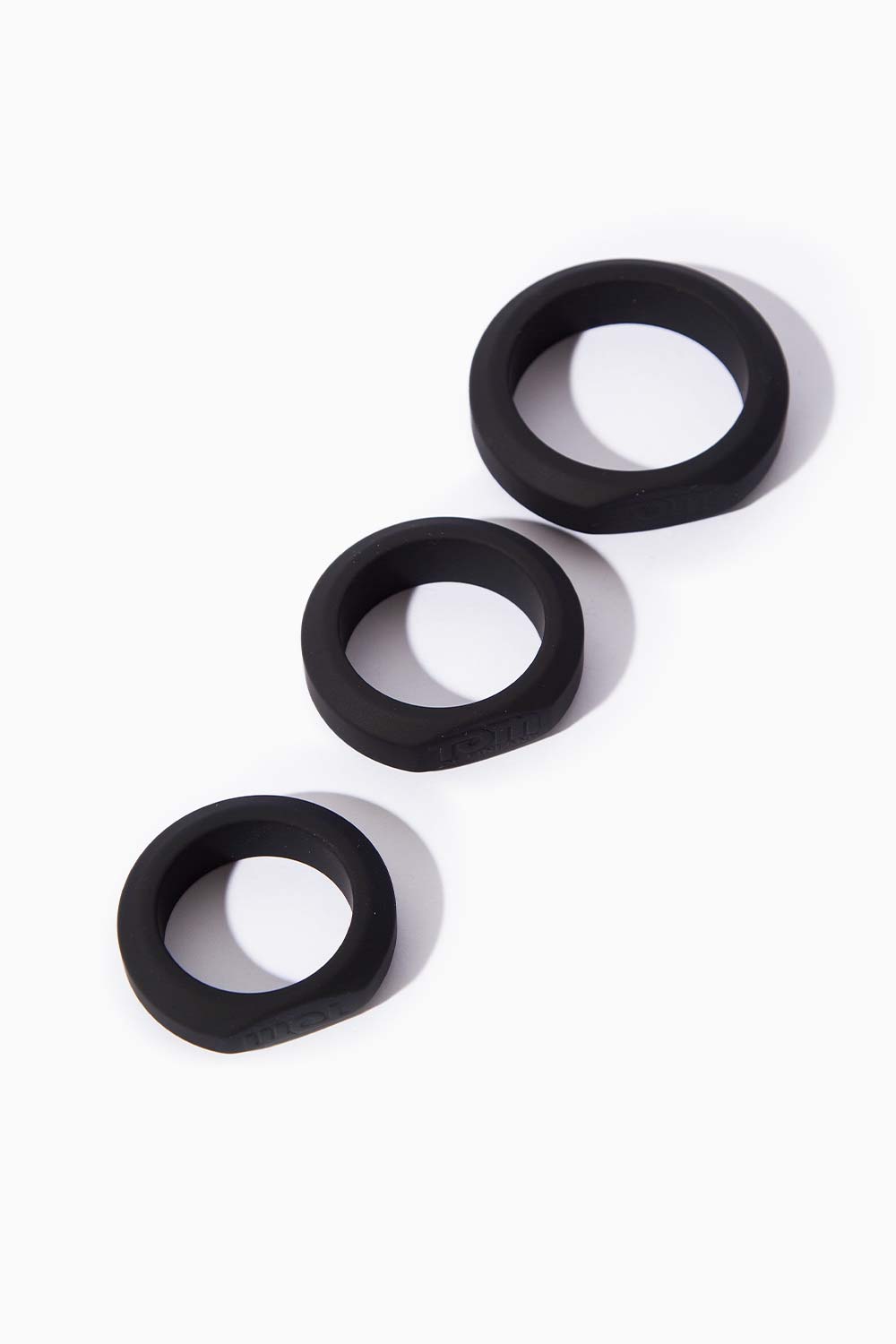 TOM | Premium Penis Rings Set - Enhance Pleasure & Performance for Men | Perfect for Couples Play, Solo Use & Sensual Massage