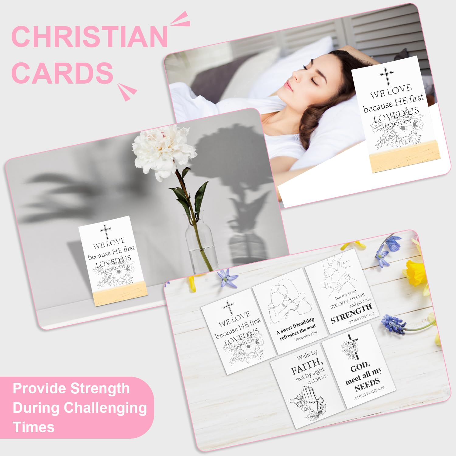 12-Piece Christian Gift Set for Women - Inspirational Religious Gifts for Mom, Christmas, Faith & Holidays - Perfect for Birthday, Mother's Day, Bible Study & Church Events
