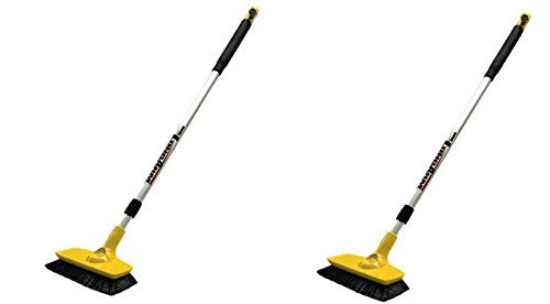 Mr. LongArm WoodMates TeleWash Water-fed Cleaning System (2 Pack) - Extendable Window and Exterior Surface Cleaner for Homes, Buildings, and Hard-to-Reach Areas