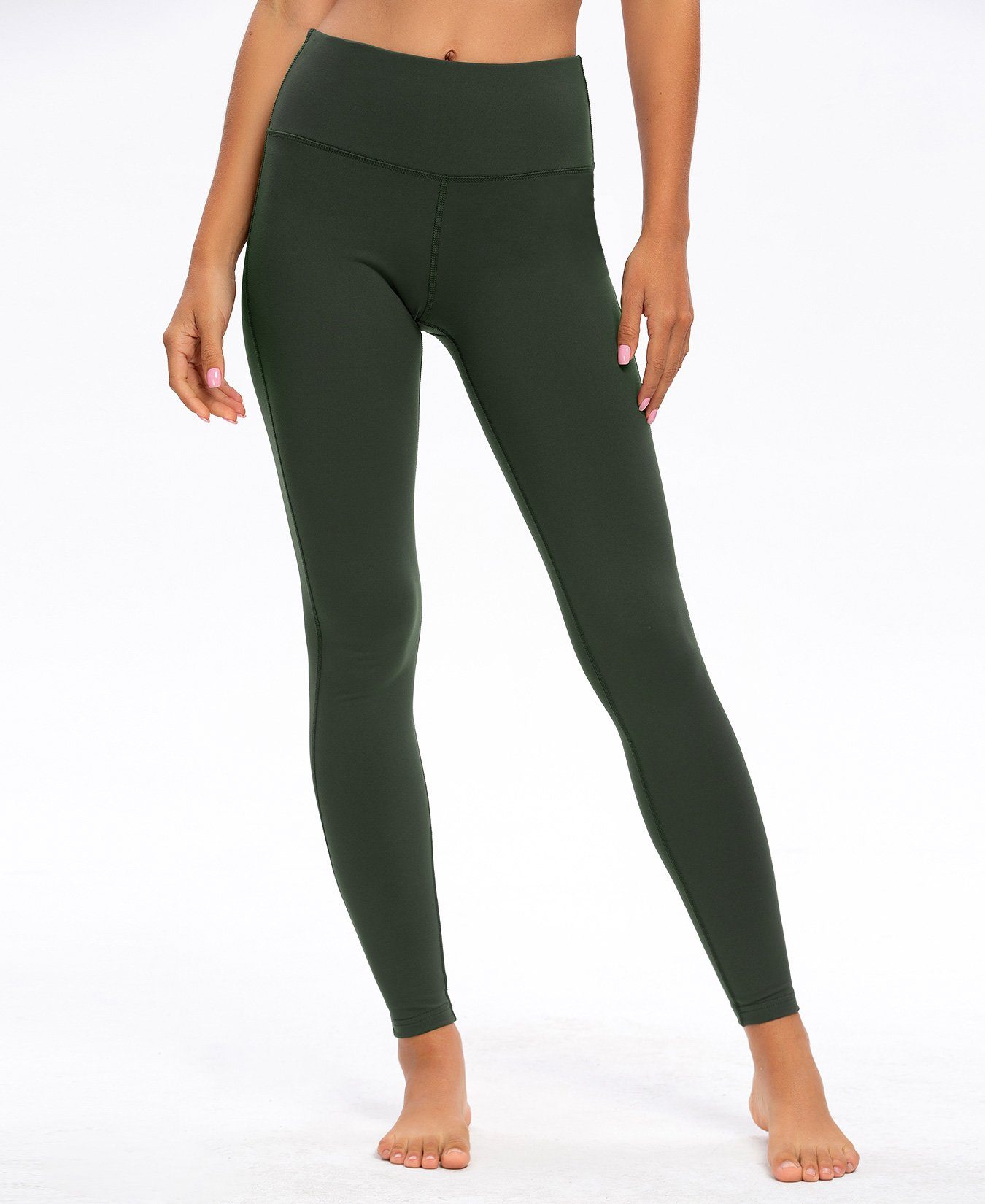 Plus Size Hidden Pocket Leggings for Women - High Waist Yoga Pants with Secret Pockets - Perfect for Workout, Running, Travel & Everyday Wear