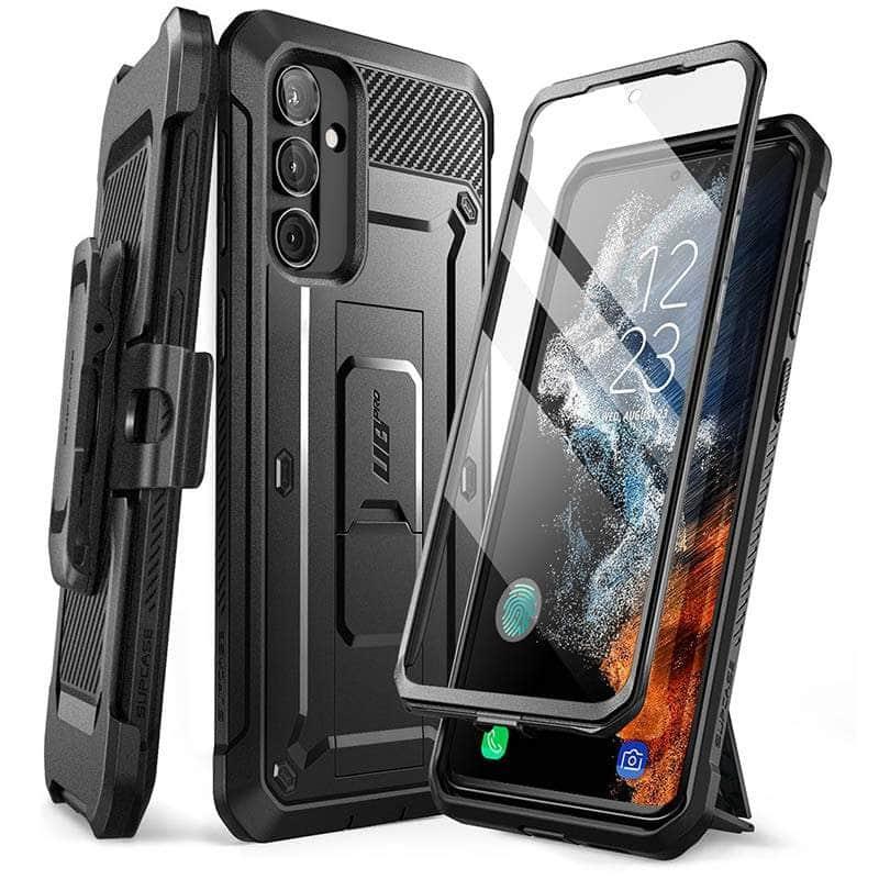Samsung Galaxy A54 (2023) Shockproof Full Body Rugged Case with Holster - Protective Cover for Outdoor, Work & Adventure Activities