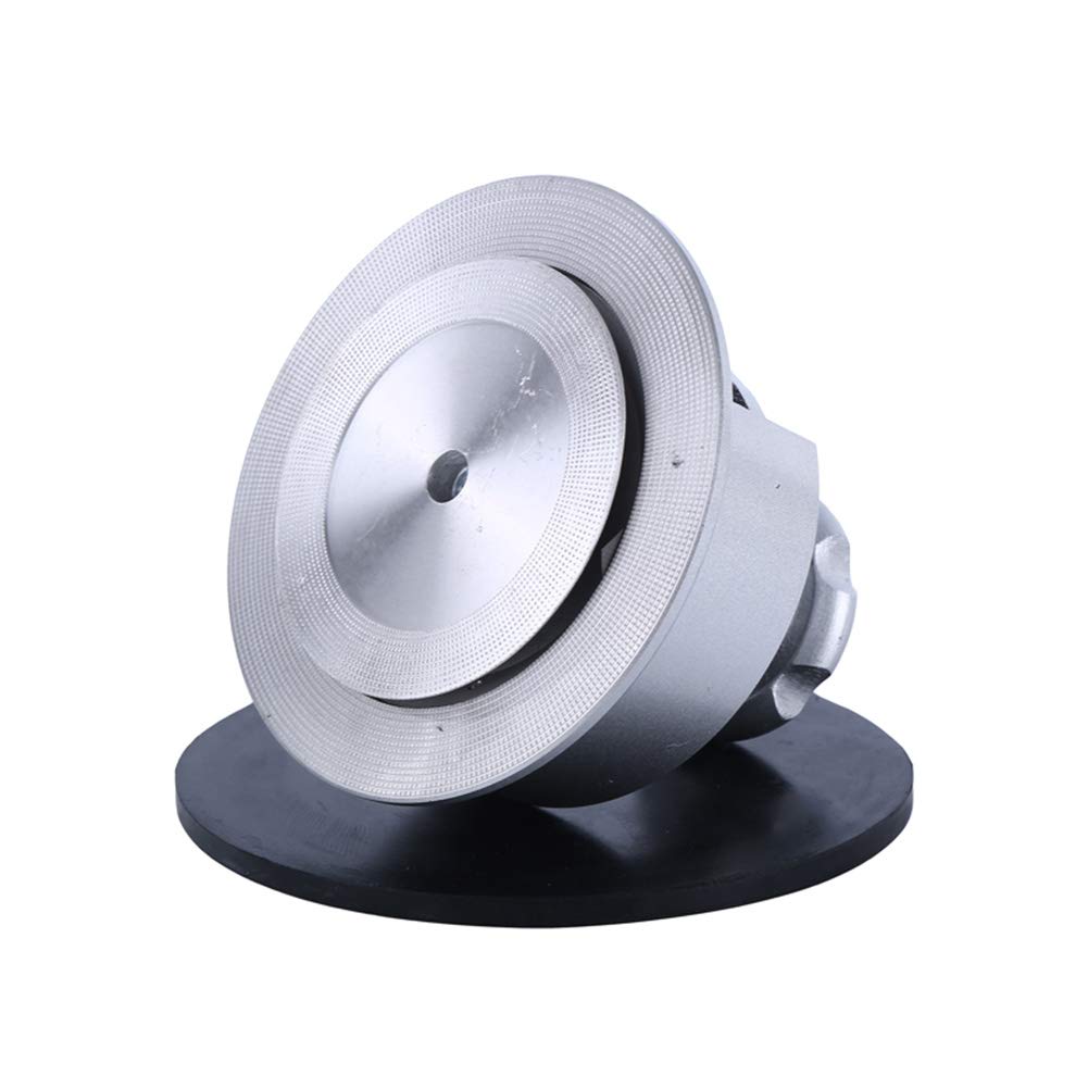 100 Sqcm Round Fabric Sample Cutter - Precision GSM Weight Testing Equipment for Textile, Carpet & Fabric Samples (White) | Ideal for Textile Labs, Quality Control & Industrial Fabric Testing