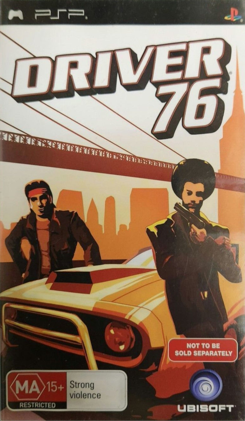 Driver '76 - Playstation Portable (PSP) Game - PAL Version - Action Racing Adventure for On-the-Go Gaming