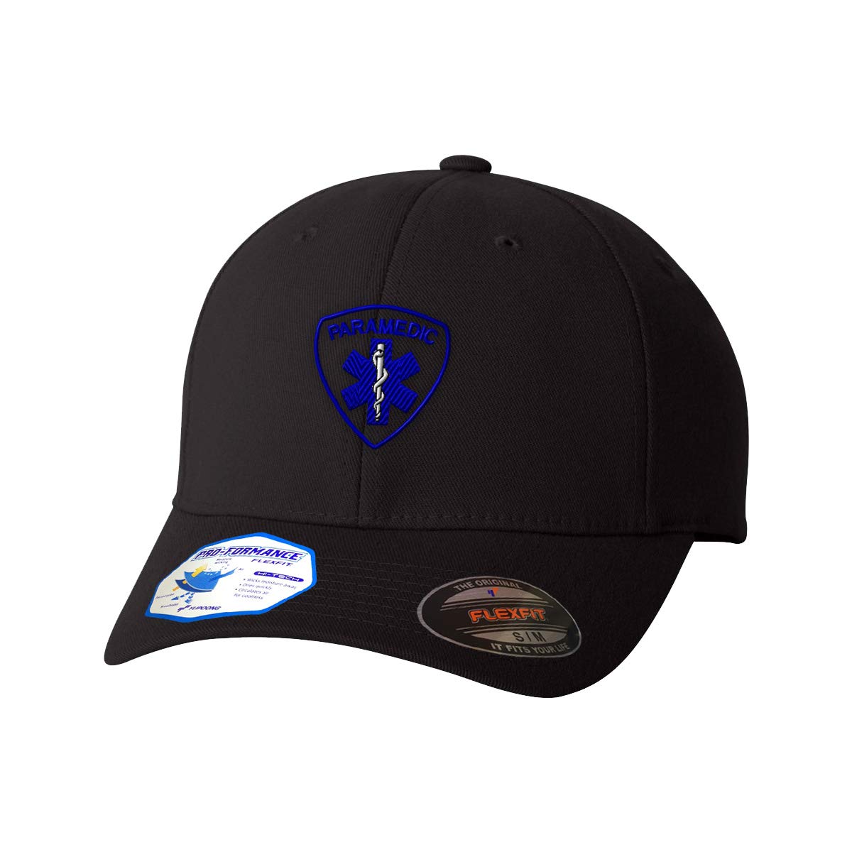 Custom Embroidered EMT Paramedic Dad Hat - Adjustable Flexfit Baseball Cap for Men & Women - Durable Polyester for Work & Outdoor Activities