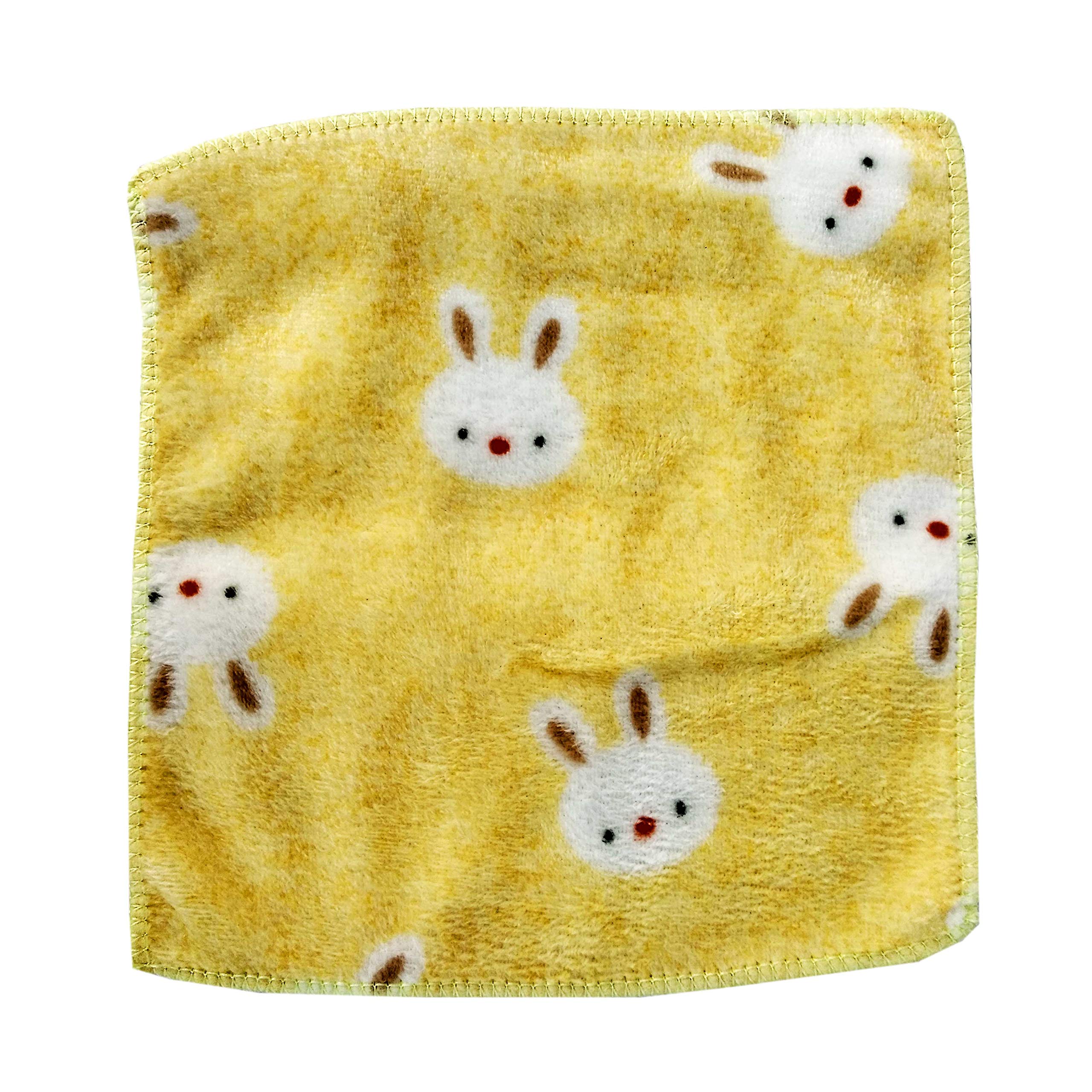 Premium Microfiber Face Towels - Soft, Thick & Absorbent (10x10 Inch, 10-Pack, Multicolor) for Skincare, Gym & Travel - Gentle on Skin, Quick-Drying & Reusable