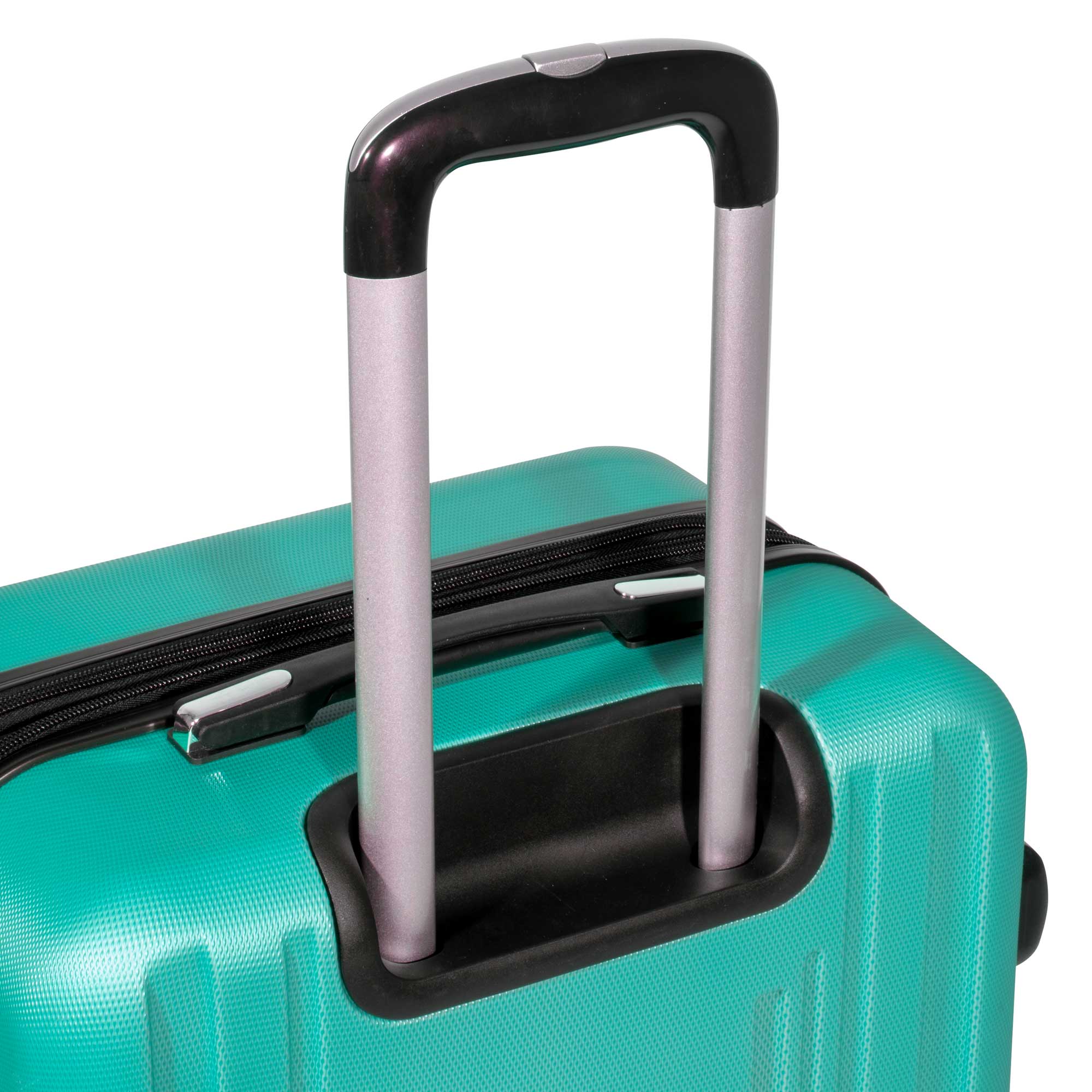 3-Piece Lightweight ABS Luggage Set with TSA Lock - Teal DL126 - Perfect for Travel, Business Trips & Vacations