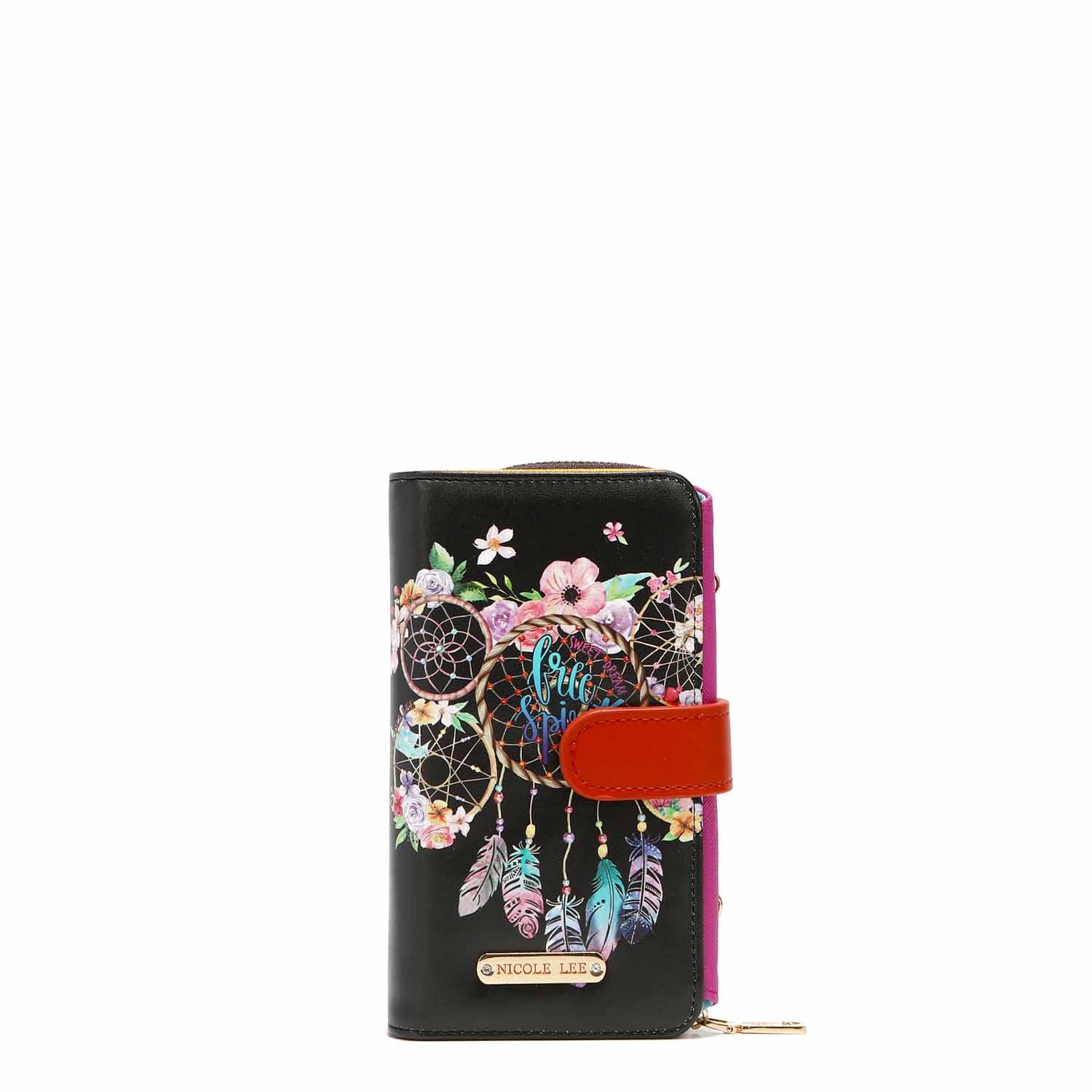 Stylish Trifold Phone Case with Crossbody Wallet - Perfect for Hands-Free Convenience While Shopping, Traveling, or Running Errands
